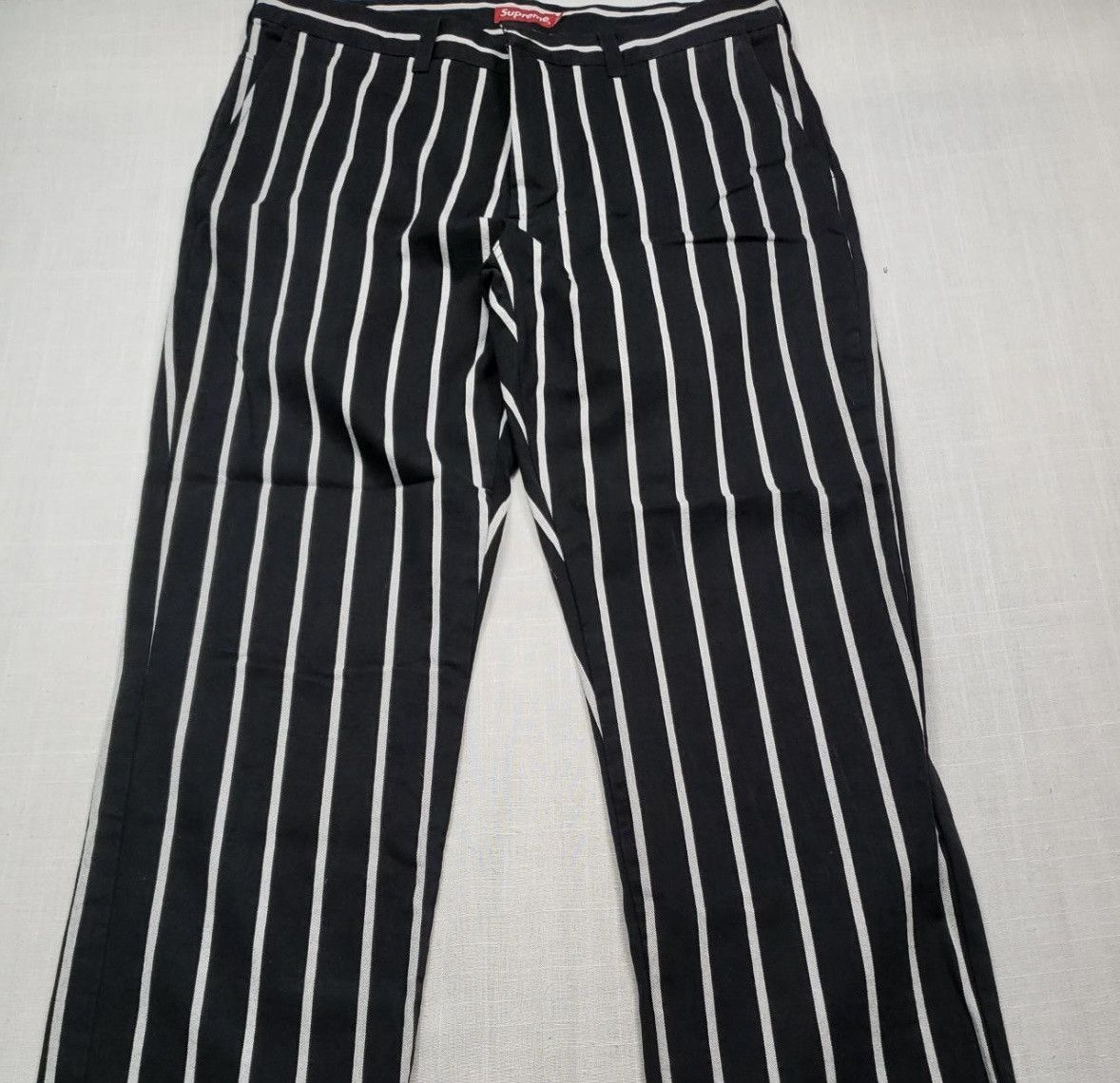 Supreme Supreme striped work pants | Grailed