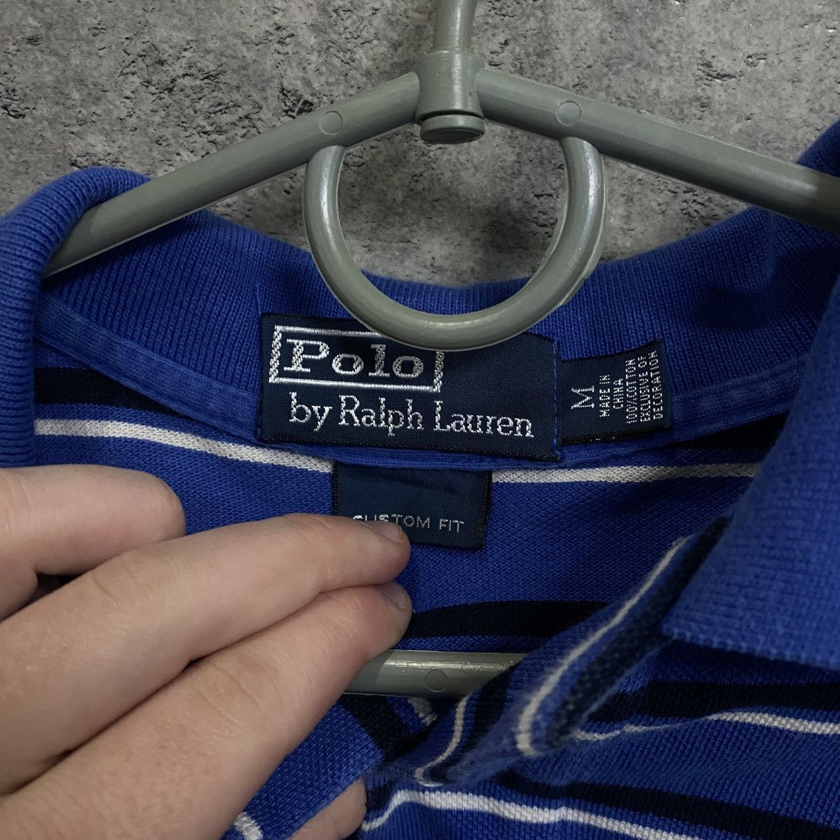 Polo Ralph Lauren Vintage Polo Ralph Lauren Polo T Shirt Rugby Striped 90s Size US M / EU 48-50 / 2 - 5 Thumbnail