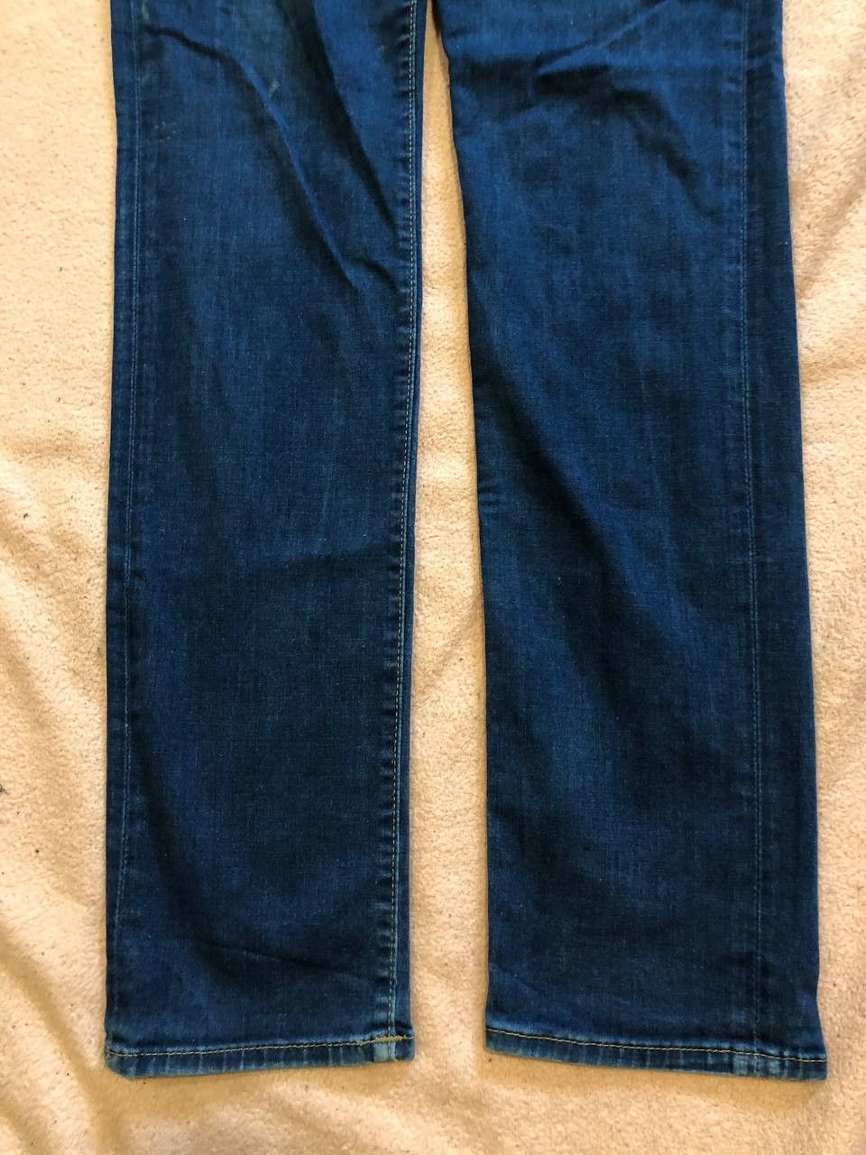 True Religion True Religion Jeans Dark Wash Skinny STREETWEAR Size 33" - 5 Thumbnail