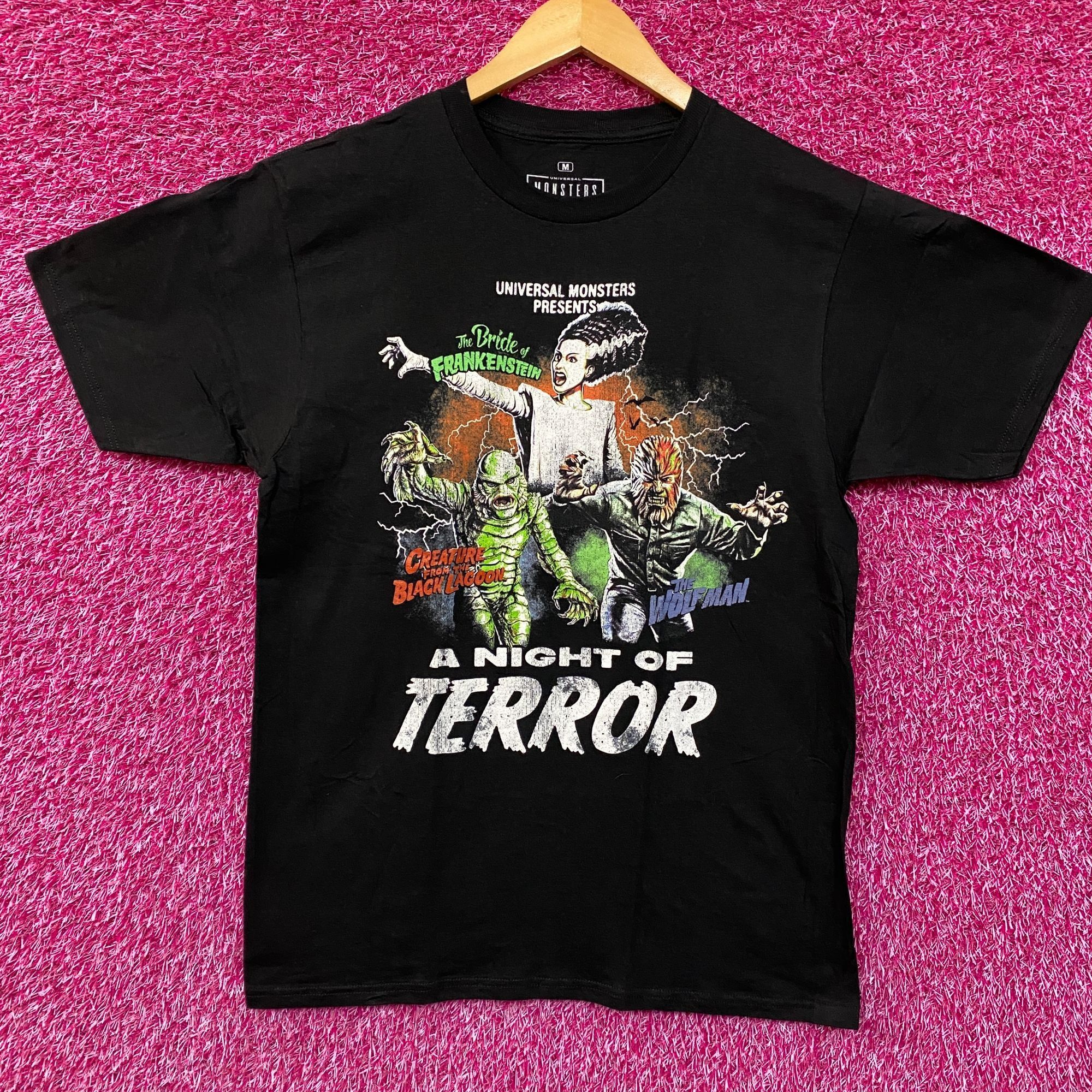 Ripple Junction Universal Monsters A Night Of Terror T-Shirt Medium Size US M / EU 48-50 / 2 - 1 Thumbnail