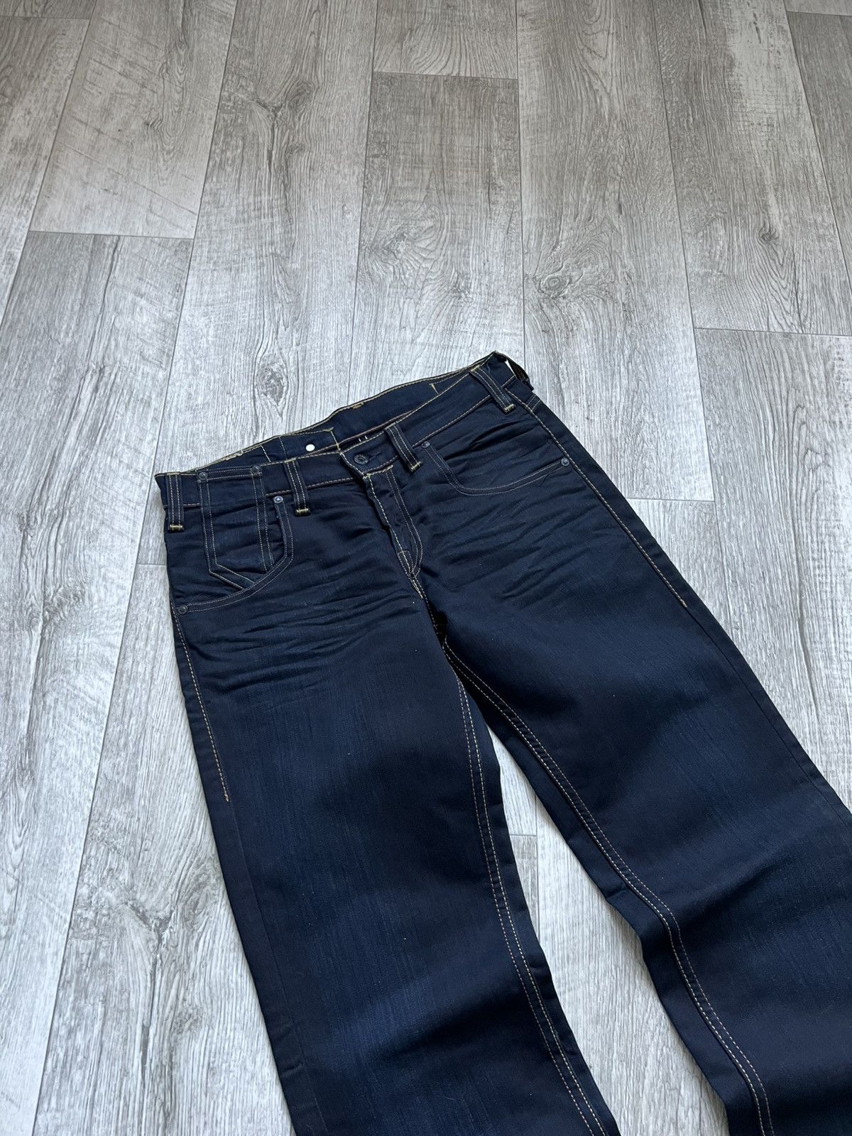 Levi's Crazy Vintage Levis Engineered Japan Jeans If Six Was Nine Size US 32 / EU 48 - 11 Thumbnail