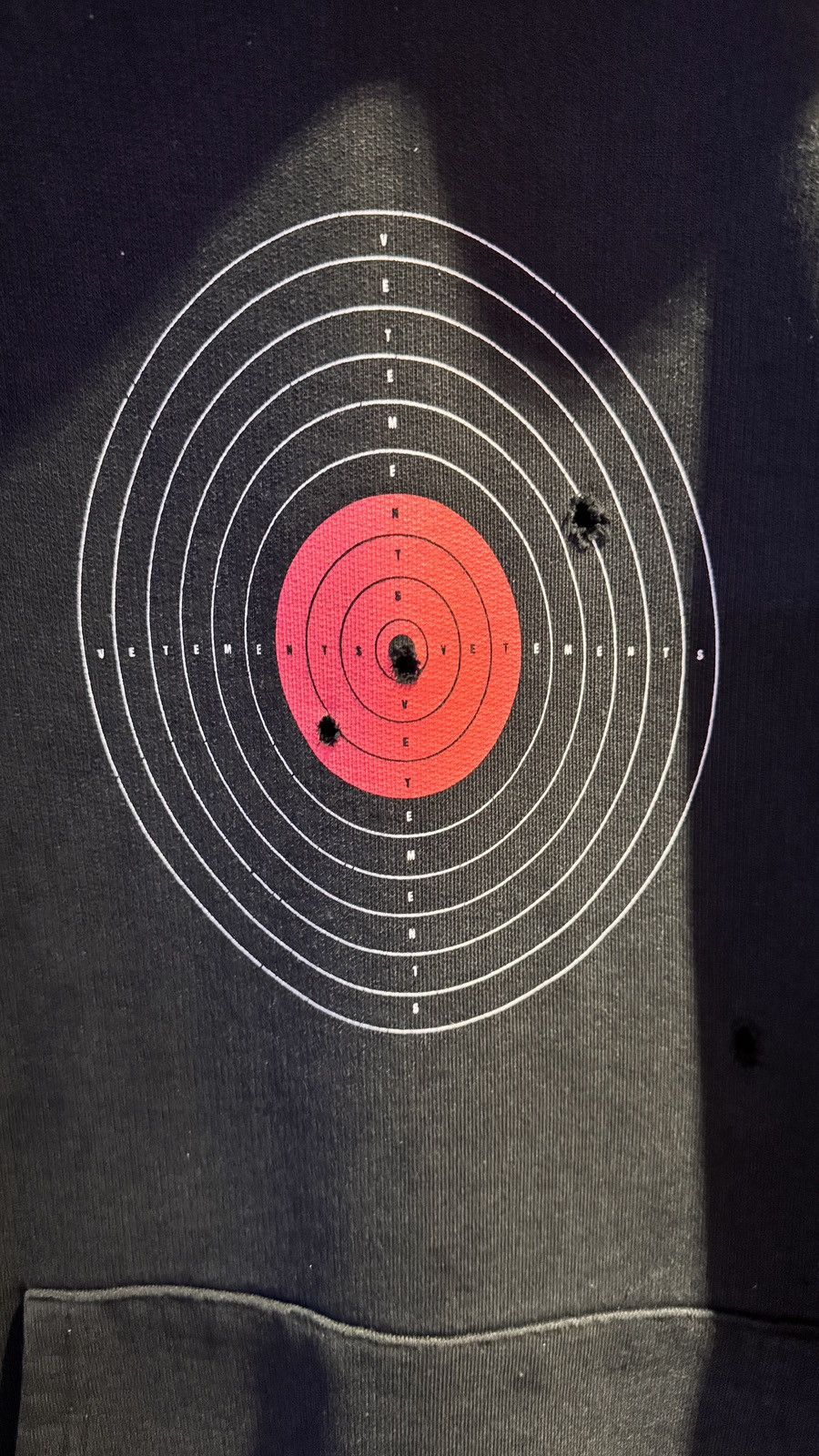 Vetements Vetements Target Hoodie Size US M / EU 48-50 / 2 - 7 Thumbnail