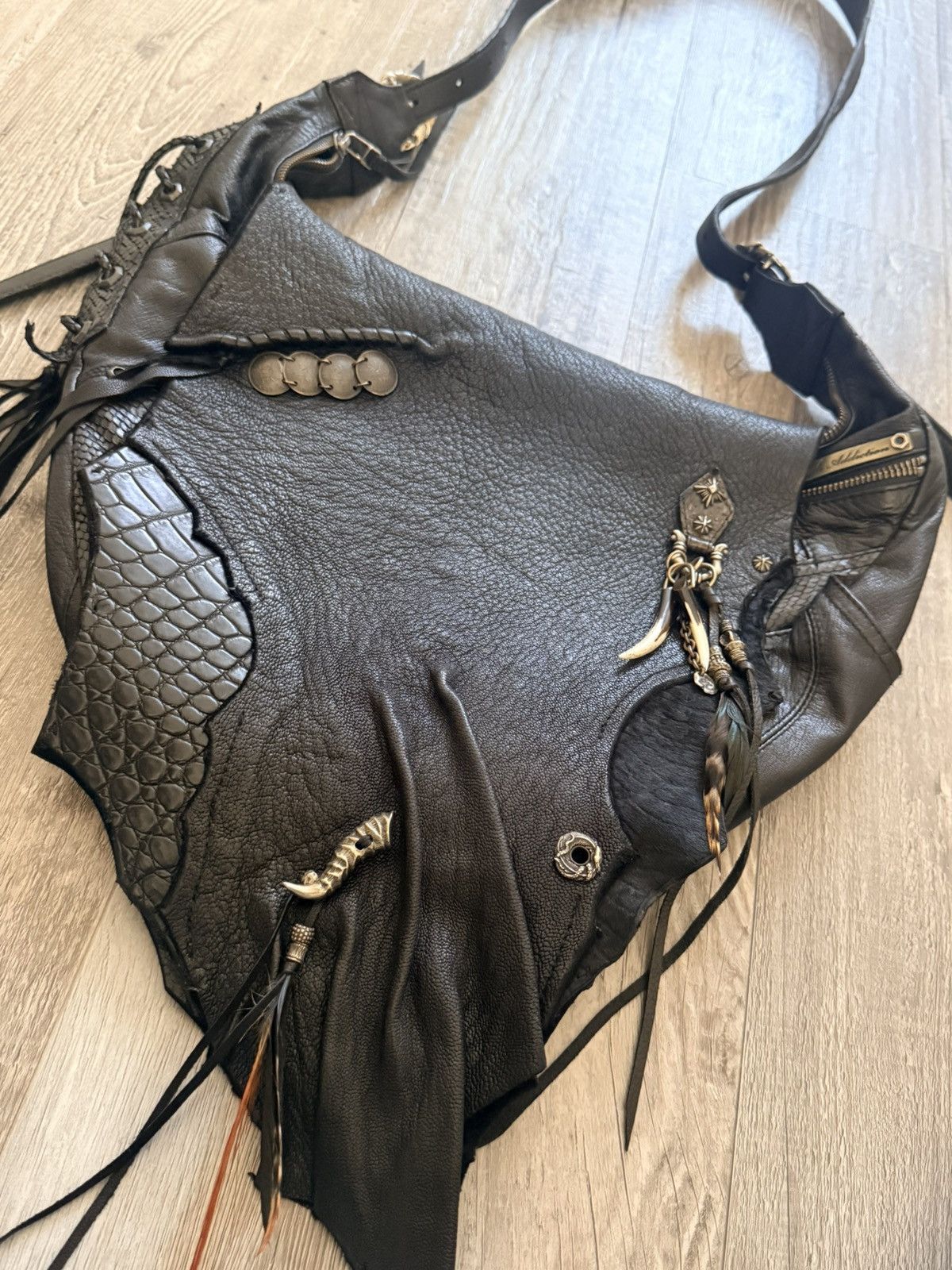 14th Addiction 14th Addiction Gipsy Croc Bag Size ONE SIZE - 2 Thumbnail