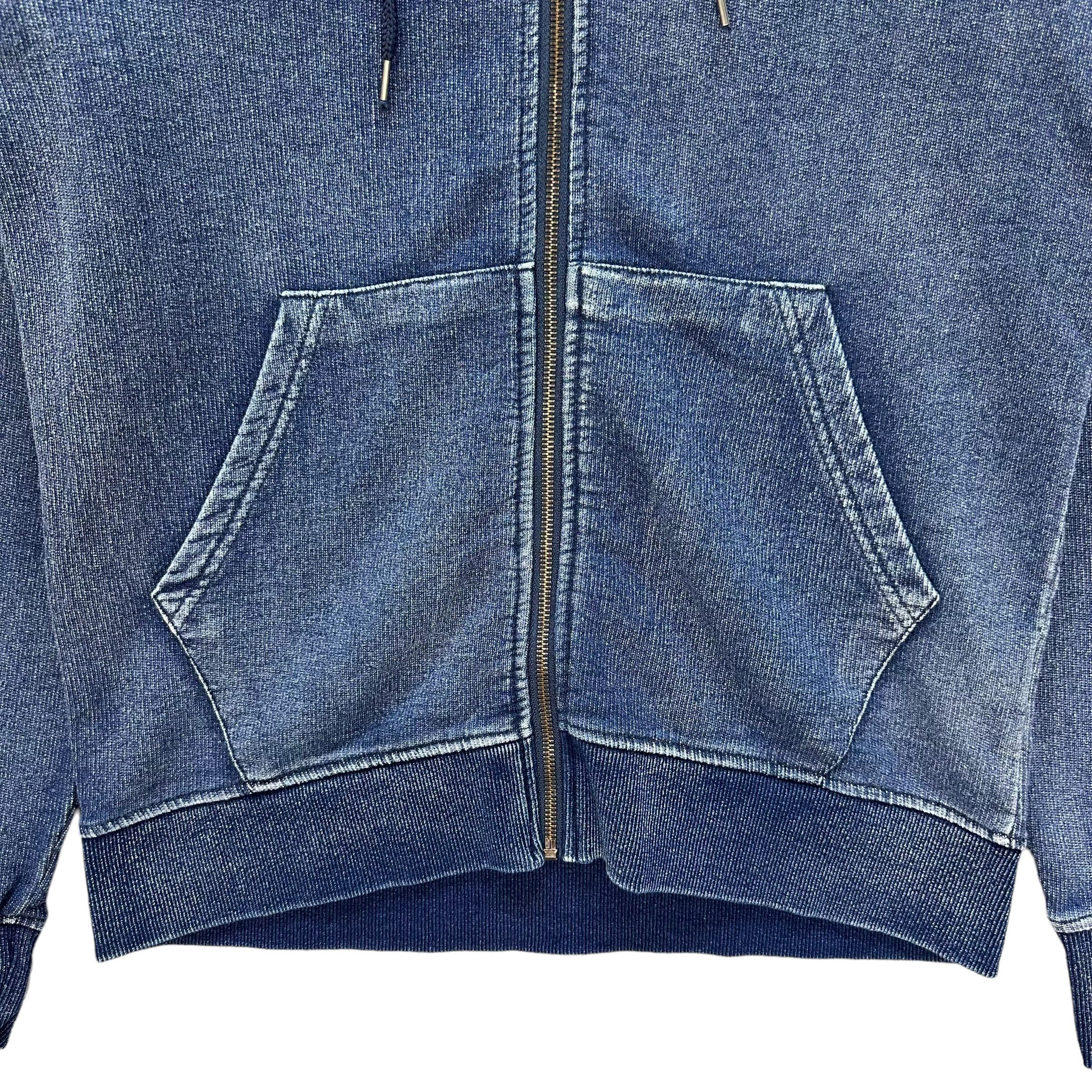 Japanese Brand LA LOGO BY BEAN'S ZIPPER HOODIES #8802-028 Size US M / EU 48-50 / 2 - 3 Thumbnail