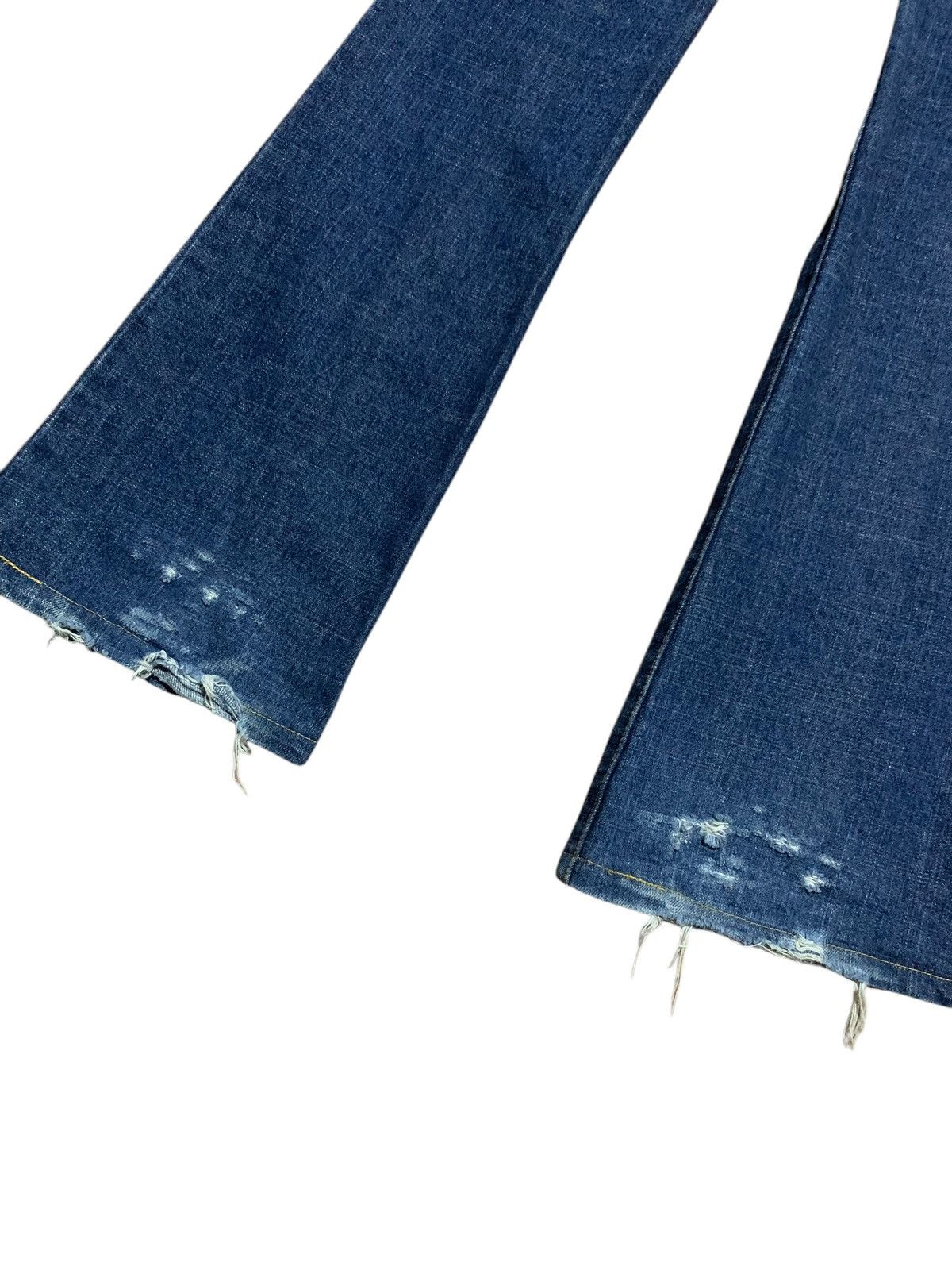 If Six Was Nine × Le Grande Bleu (L.G.B.) × semanticdesign Semantic Design flared jeans distressed ripped punk Size US 30 / EU 46 - 9 Thumbnail