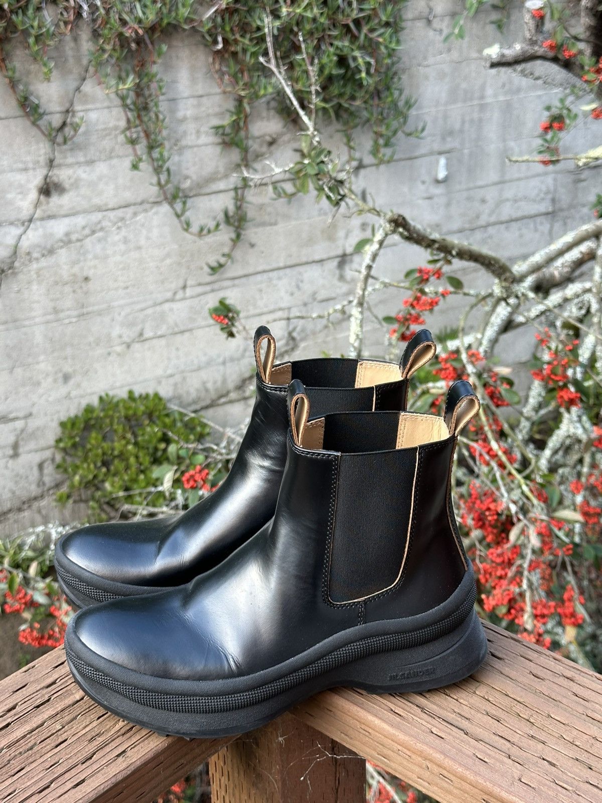 Jil Sander RARE GRAIL Jil Sander multi stitched leather boots Size US 8 / EU 41 - 1 Thumbnail