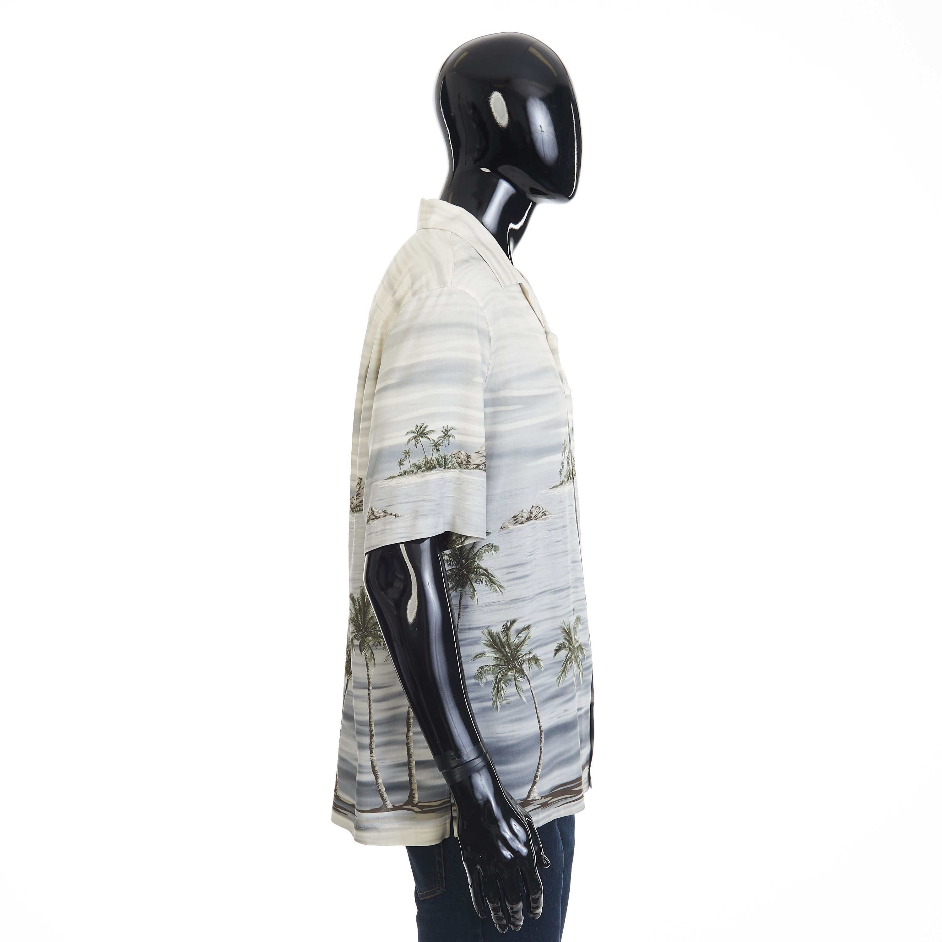 Celine Loose Hawaiian Shirt - Archipelago Print Viscose Size US M / EU 48-50 / 2 - 7 Thumbnail