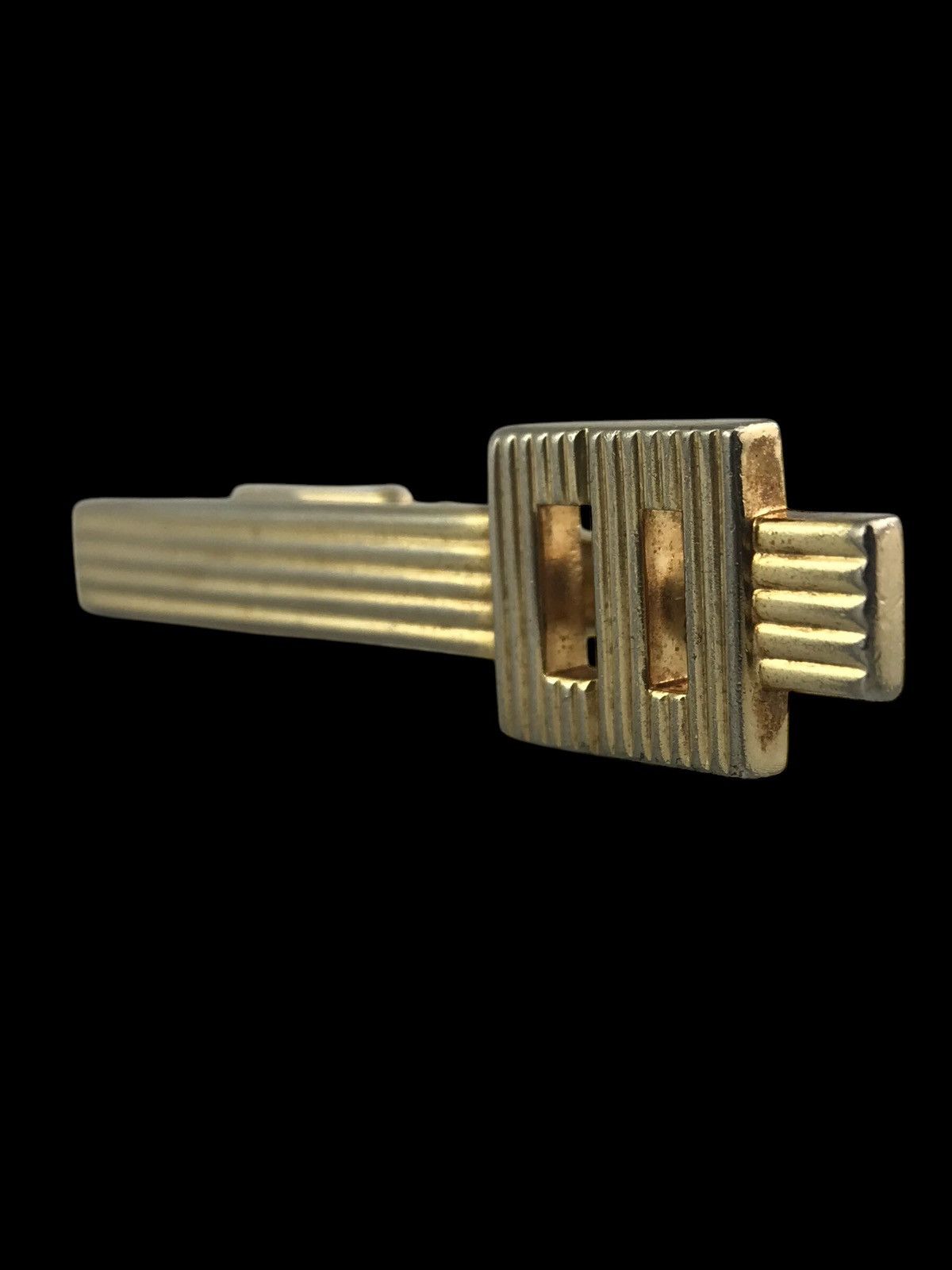 Christian Dior Monsieur VINTAGE CHRISTIAN DIOR STRIPED TIE-CLIPS MADE IN GERMANY Size ONE SIZE - 1 Thumbnail