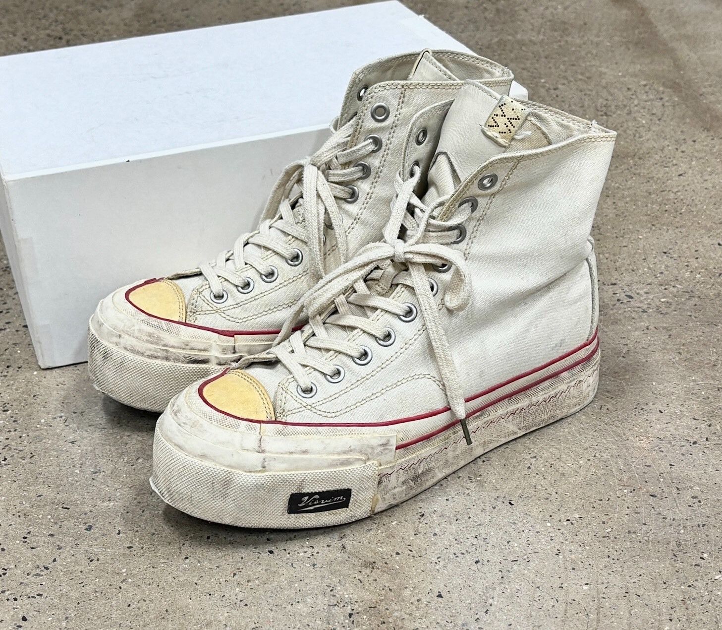 Visvim Visvim Skagway Hi G.Patten Sneakers Size US 10 / EU 43 - 1 Thumbnail