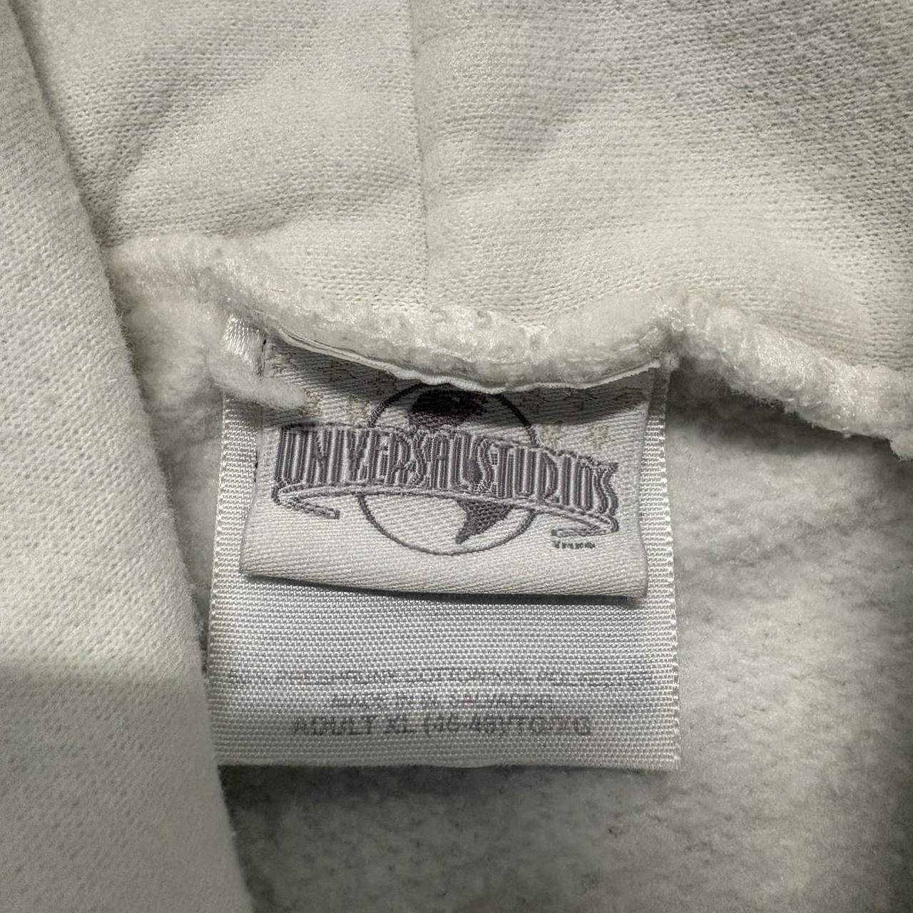 Universal Studios Crazy Vintage Y2K/2000s Universal Studios Florida Vintage White Hoodie! Size US L / EU 52-54 / 3 - 4 Thumbnail