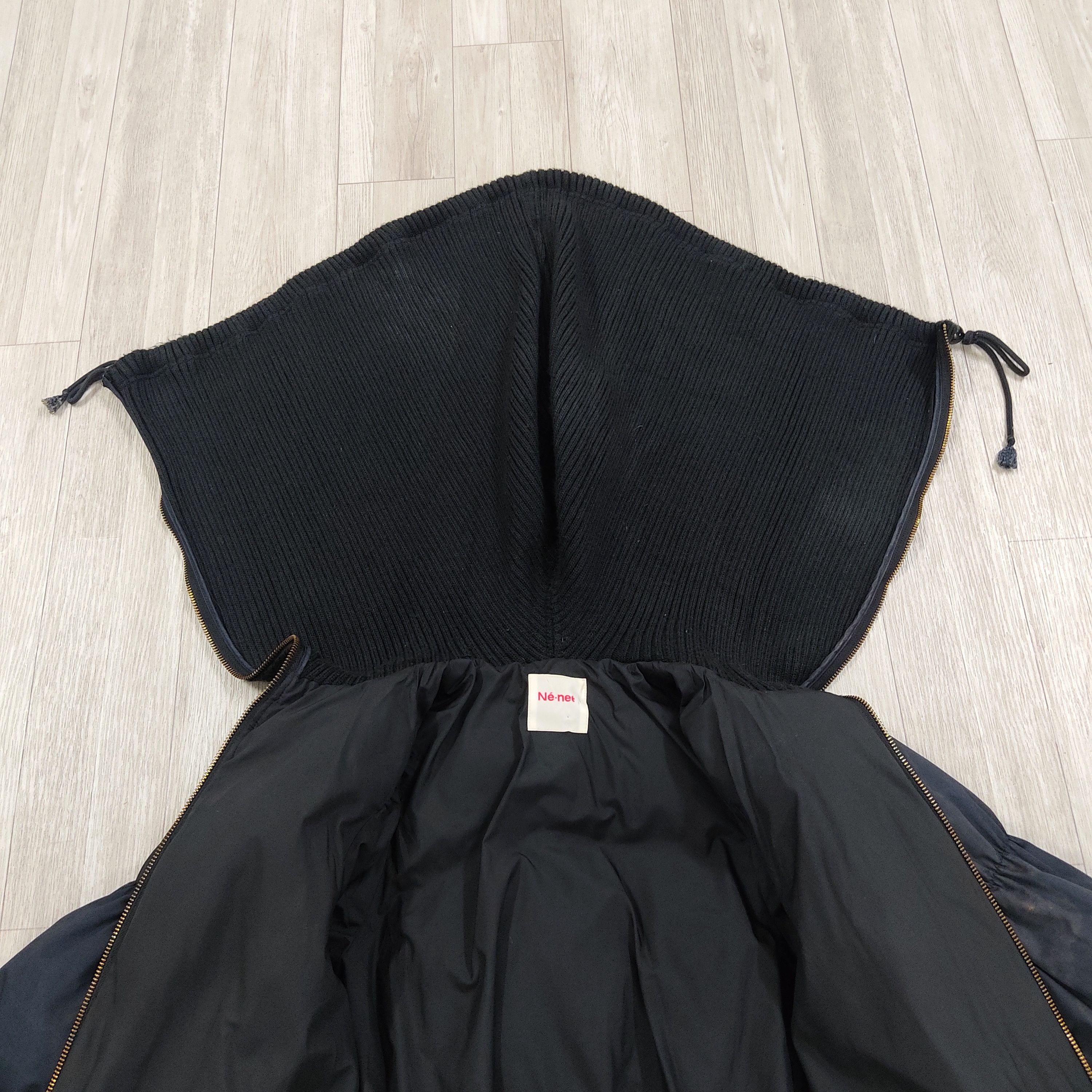 Issey Miyake NÉ-NET Extremely Large Collar Hooded Puffer Jacket Size US S / EU 44-46 / 1 - 9 Thumbnail