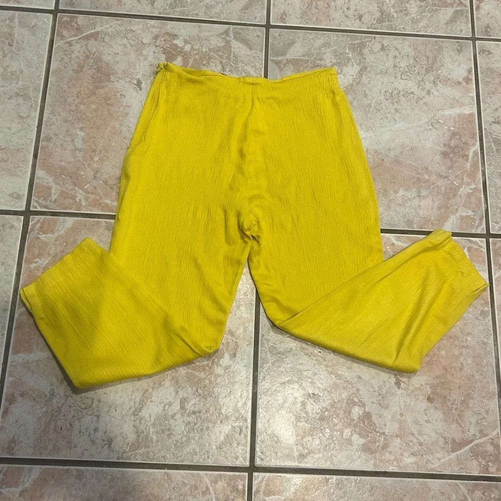 Vintage vintage 60s high waist retro vibrant capris housewife Size 32" / US 10 / IT 46 - 1 Thumbnail