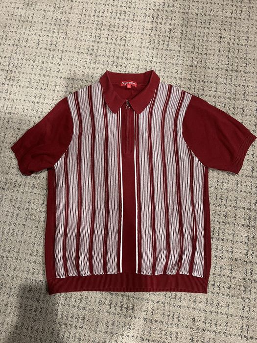 Supreme Knit Polo | Grailed