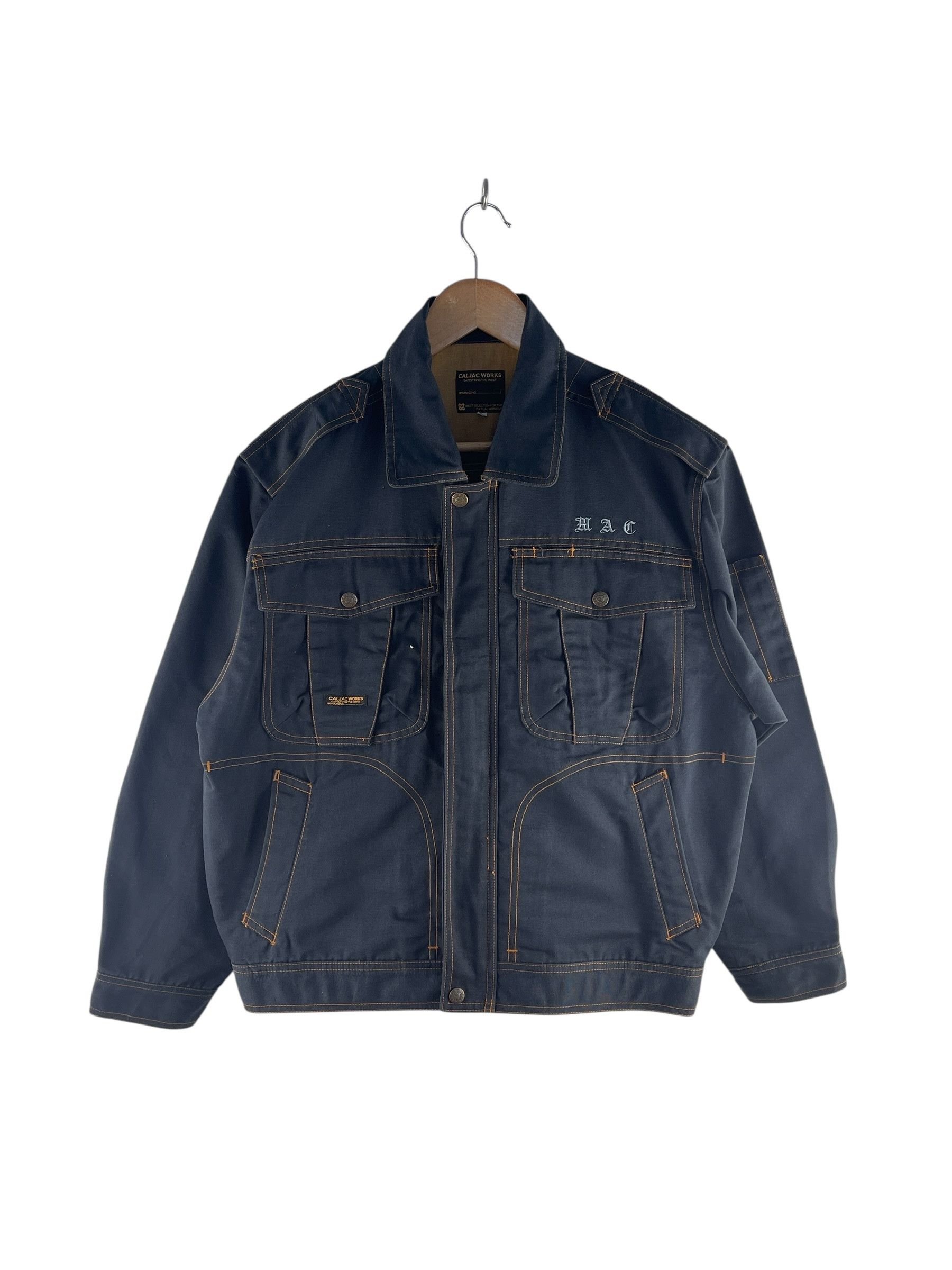 Japanese Brand Caljac Workwear Jacket Size US L / EU 52-54 / 3 - 1 Thumbnail