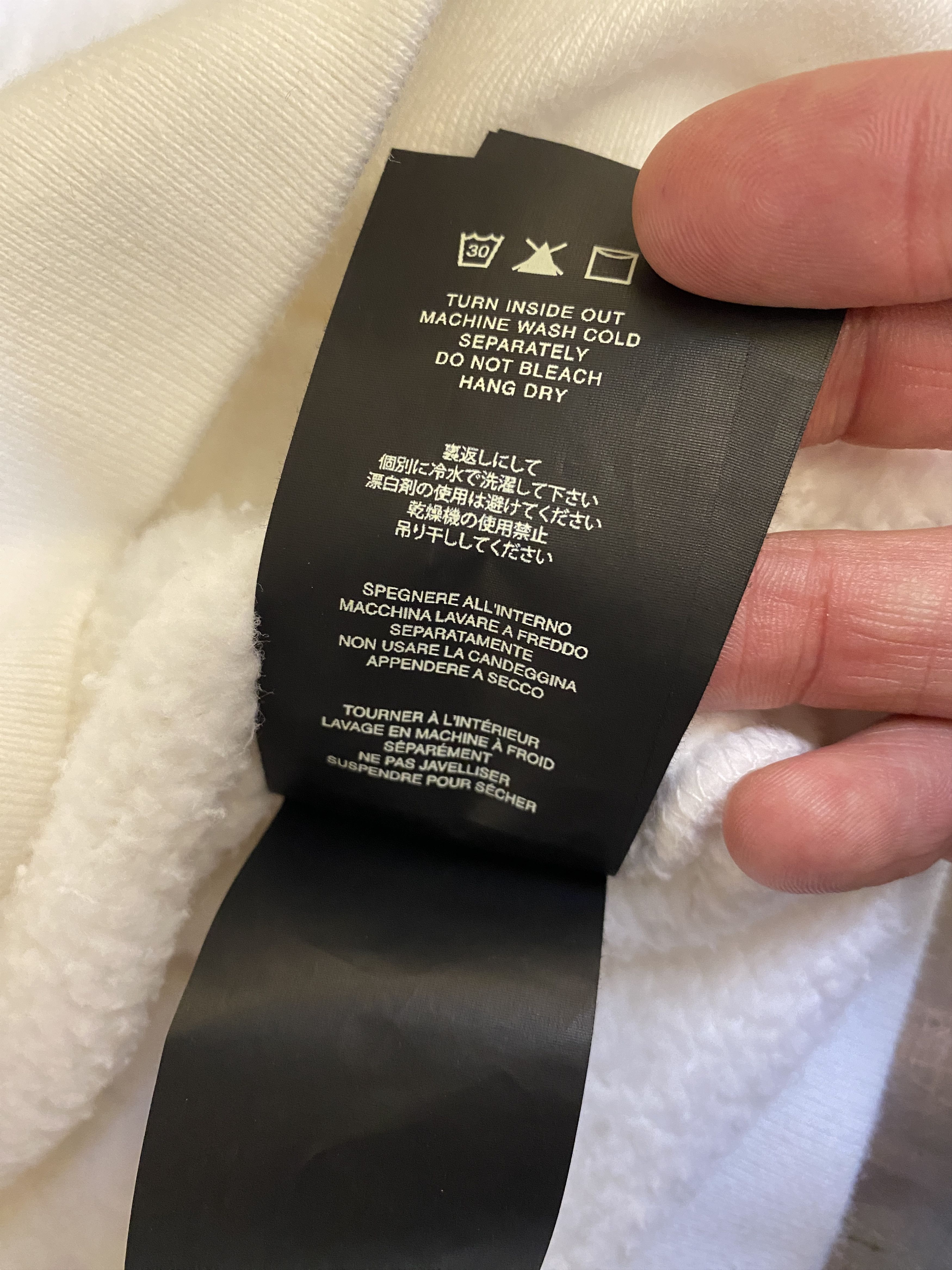 Fear of God × RRR-123 NWOT FEAR OF GOD X RRR-123 OVERSIZED HOLLYWOOD BOWL CREWNECK Size US S / EU 44-46 / 1 - 8 Thumbnail