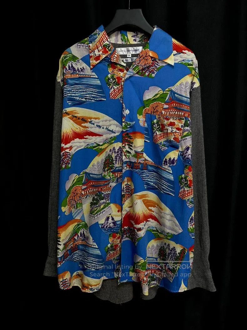 Comme des Garcons Comme des Garcons 99AW Fujiyama Shirt. Size US M / EU 48-50 / 2 - 1 Thumbnail