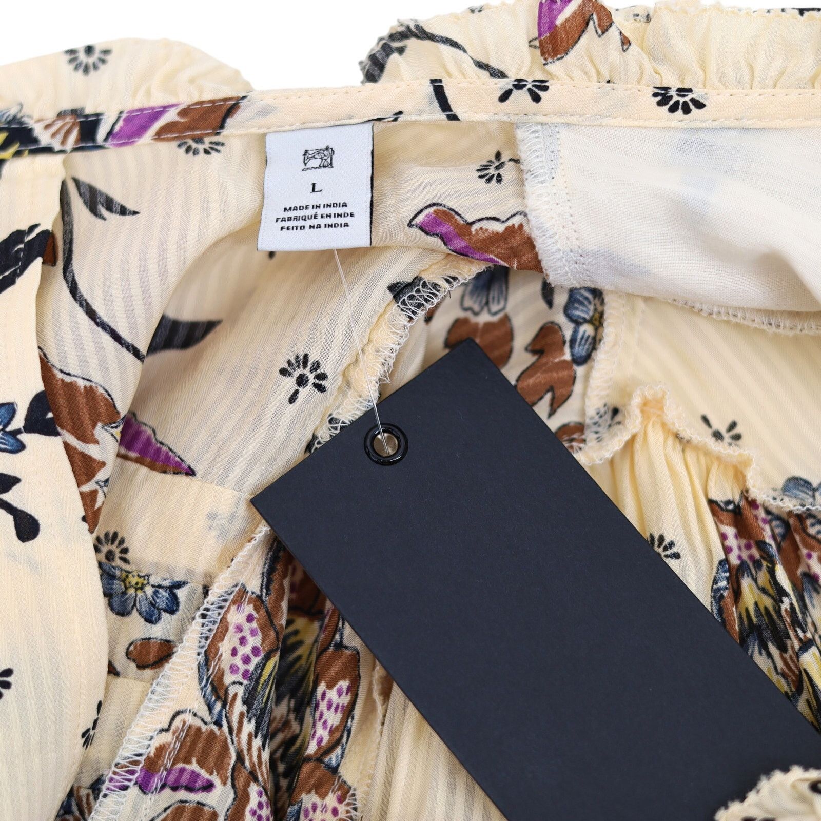Scotch & Soda Scotch & Soda Women Floral Viscose Cocktail Mini Dress L Size L / US 10 / IT 46 - 8 Thumbnail