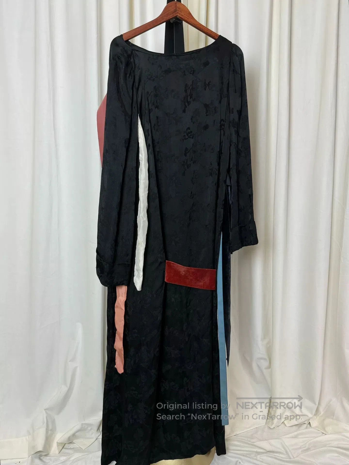 Masaki Matsushima Masaki Matsushima Silk Long Dress with Patterns. Size M / US 6-8 / IT 42-44 - 4 Thumbnail