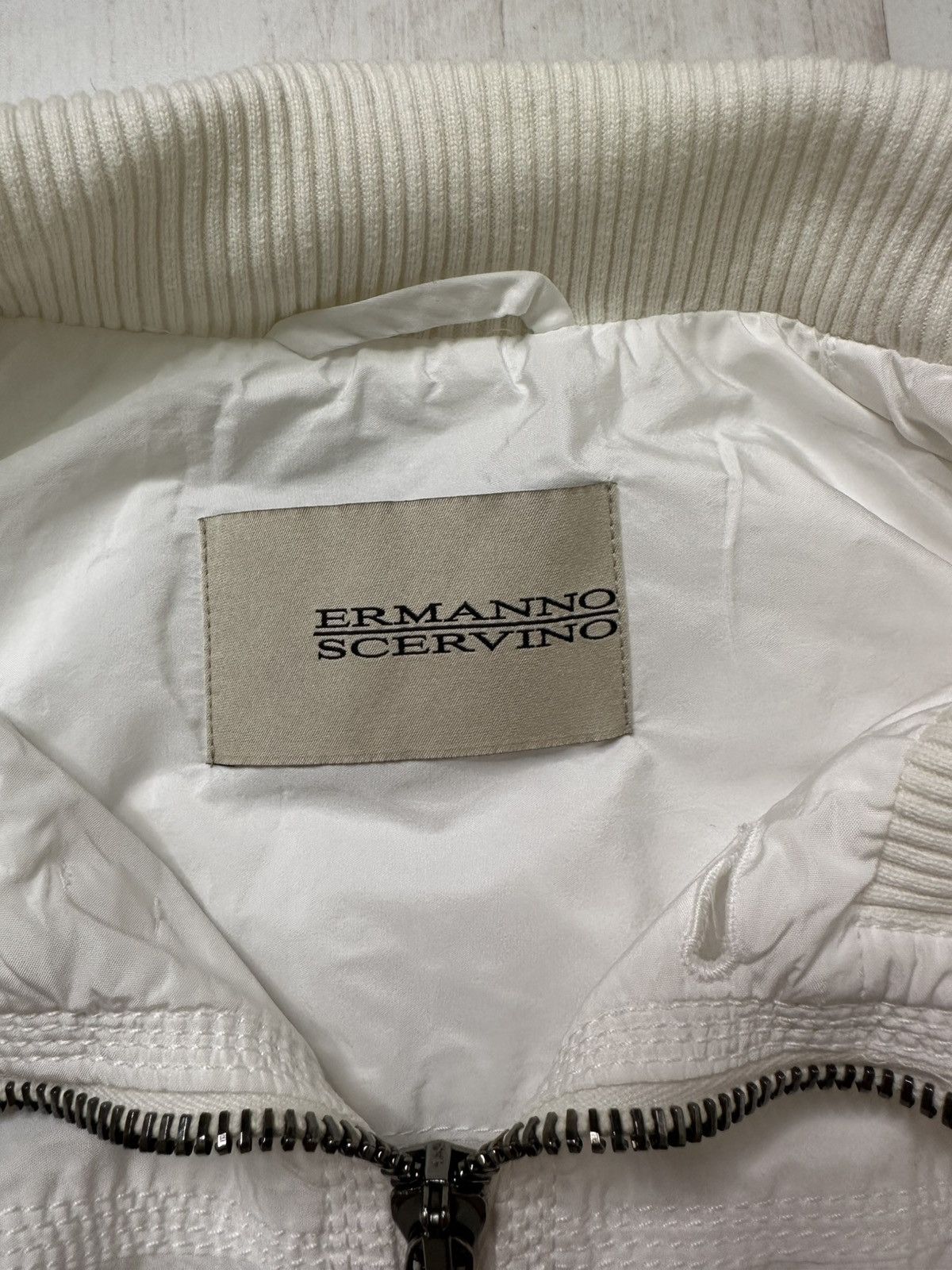 Ermanno Scervino Ermano Scervino white jacket Size US L / EU 52-54 / 3 - 9 Thumbnail