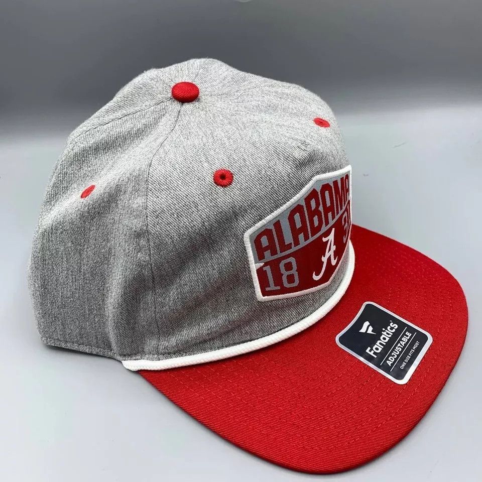 Other Alabama Crimson Tide Hat Men Fanatics Snap Back Cap Cotton Size ONE SIZE - 3 Thumbnail