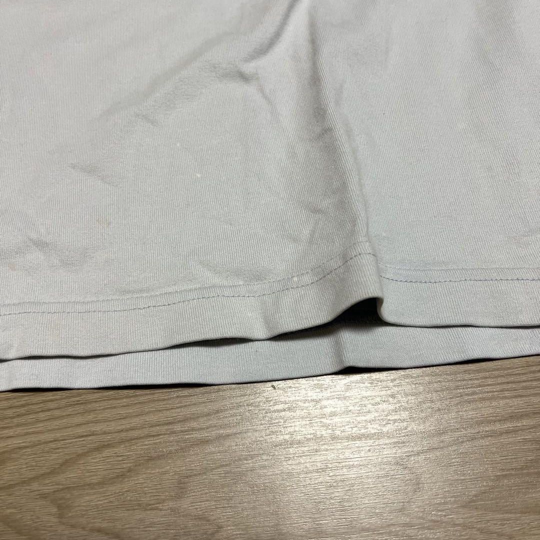 Japanese Brand × Uniqlo Uniqlo light blue and gray stripe l/S t shirt Size US L / EU 52-54 / 3 - 5 Thumbnail