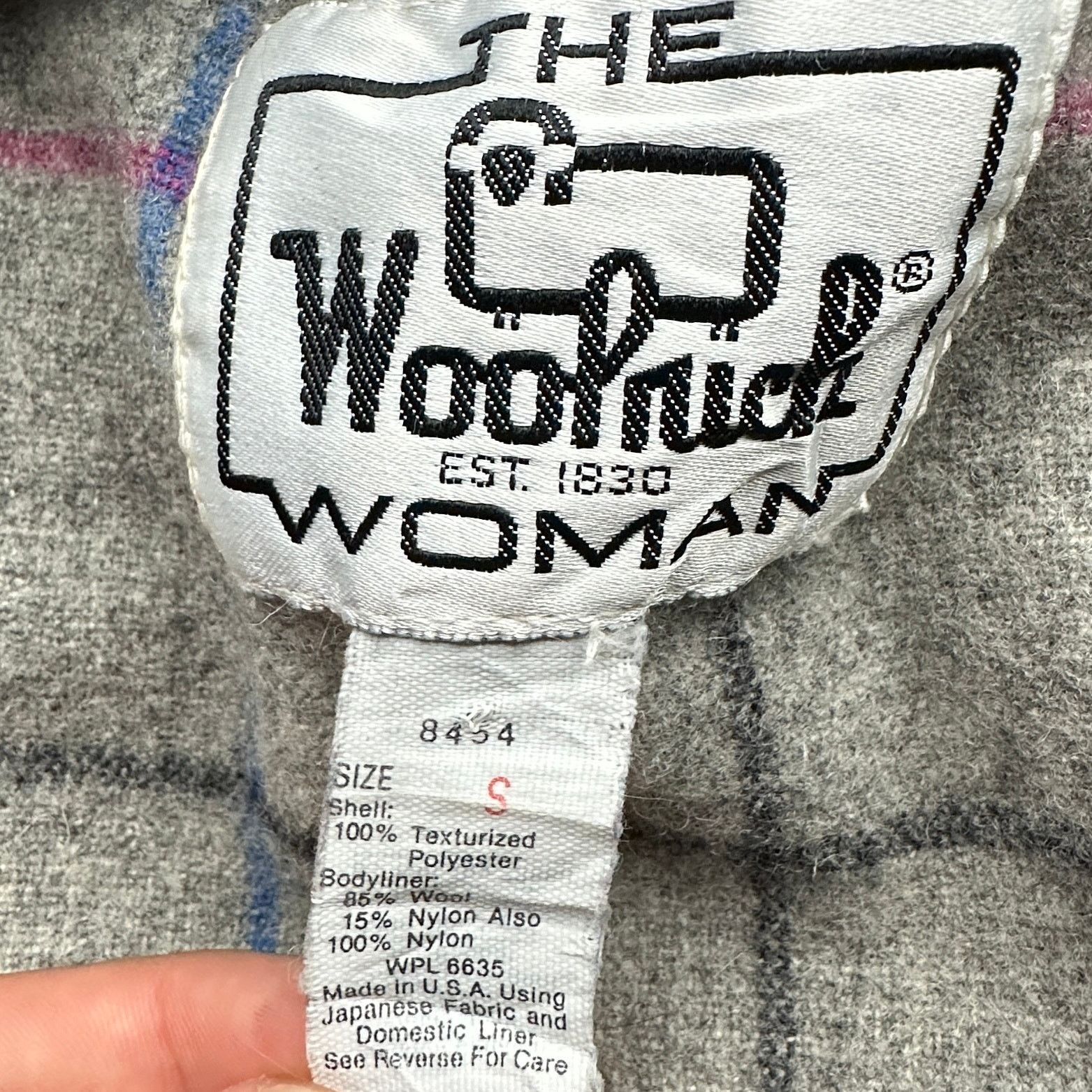 Other Vintage The Woolrich Woman Parka Jacket Small Flannel Lined Size S / US 4 / IT 40 - 3 Thumbnail