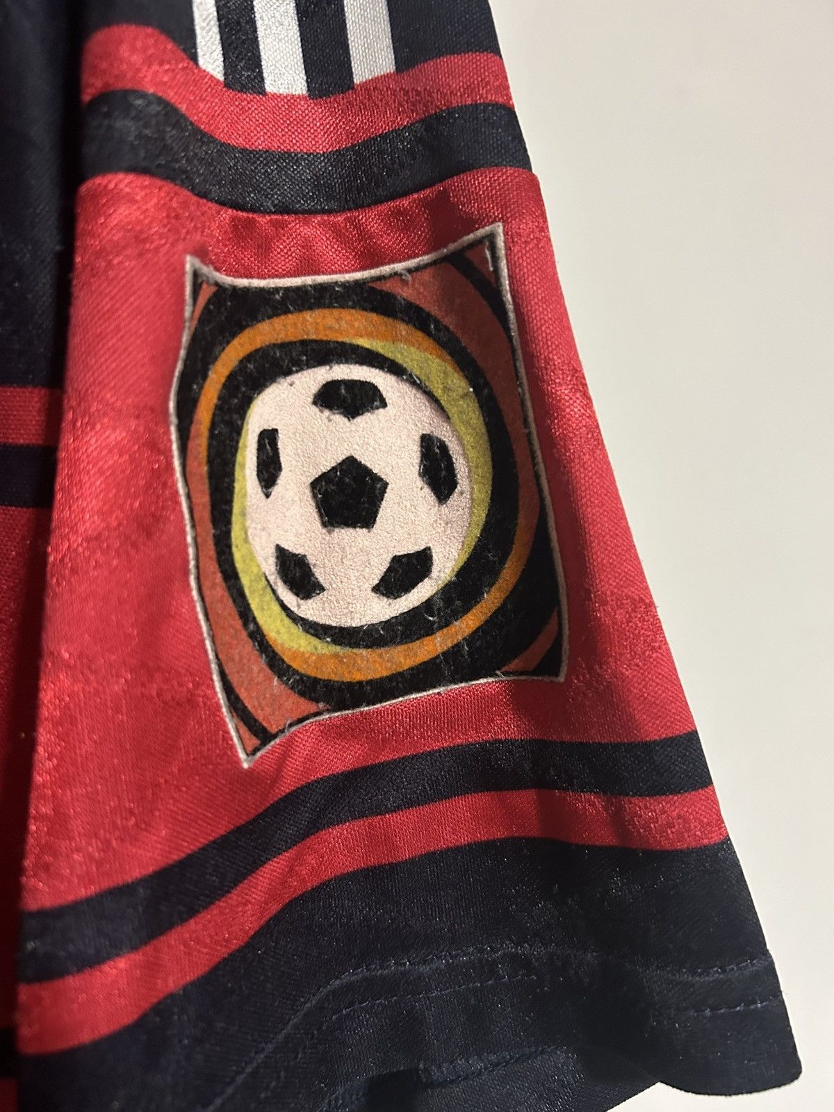 Adidas bayern zaragoza 1999 basler match football soccer Jersey Size US XL / EU 56 / 4 - 5 Thumbnail