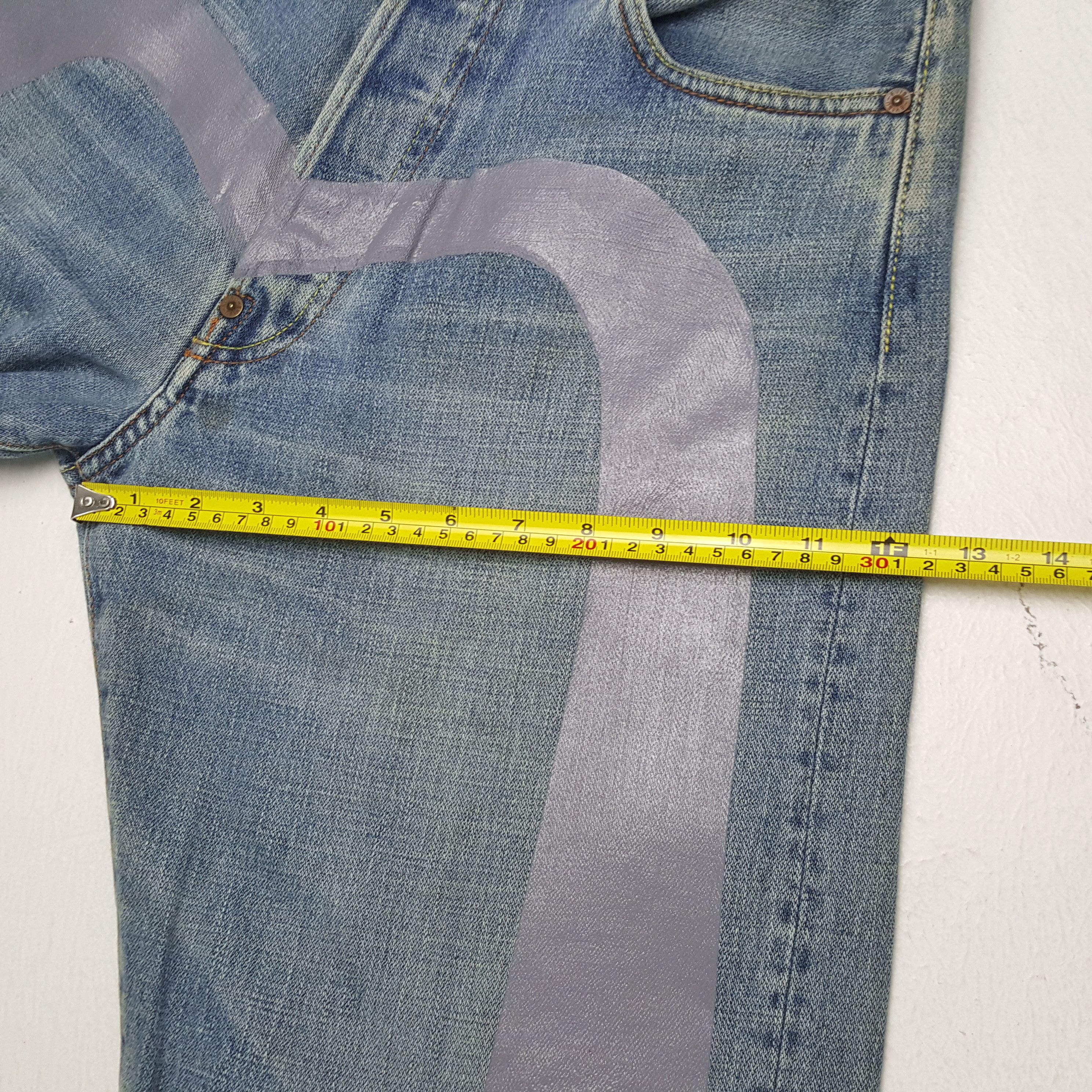 Evisu EVISU Japanese Brand Streetwear Custom Daicock Jeans Size US 30 / EU 46 - 9 Thumbnail