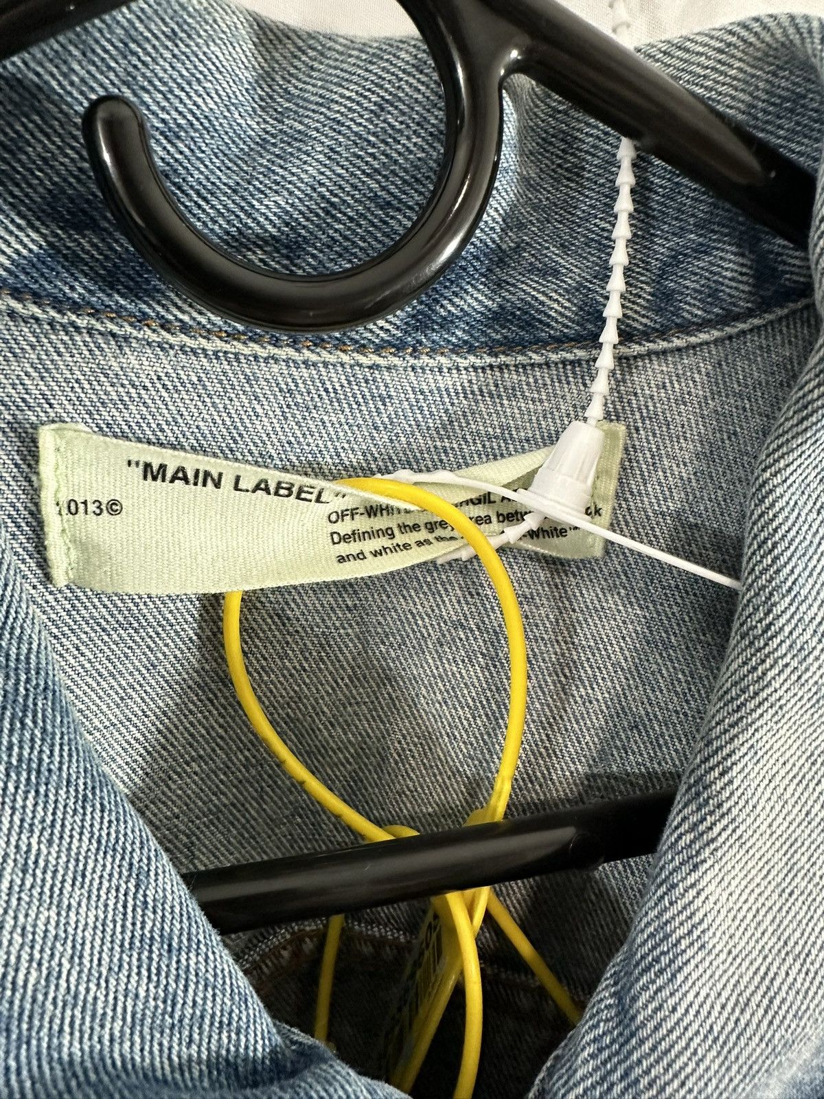 Off-White Off-White Denim Jacket Size US XL / EU 56 / 4 - 8 Thumbnail