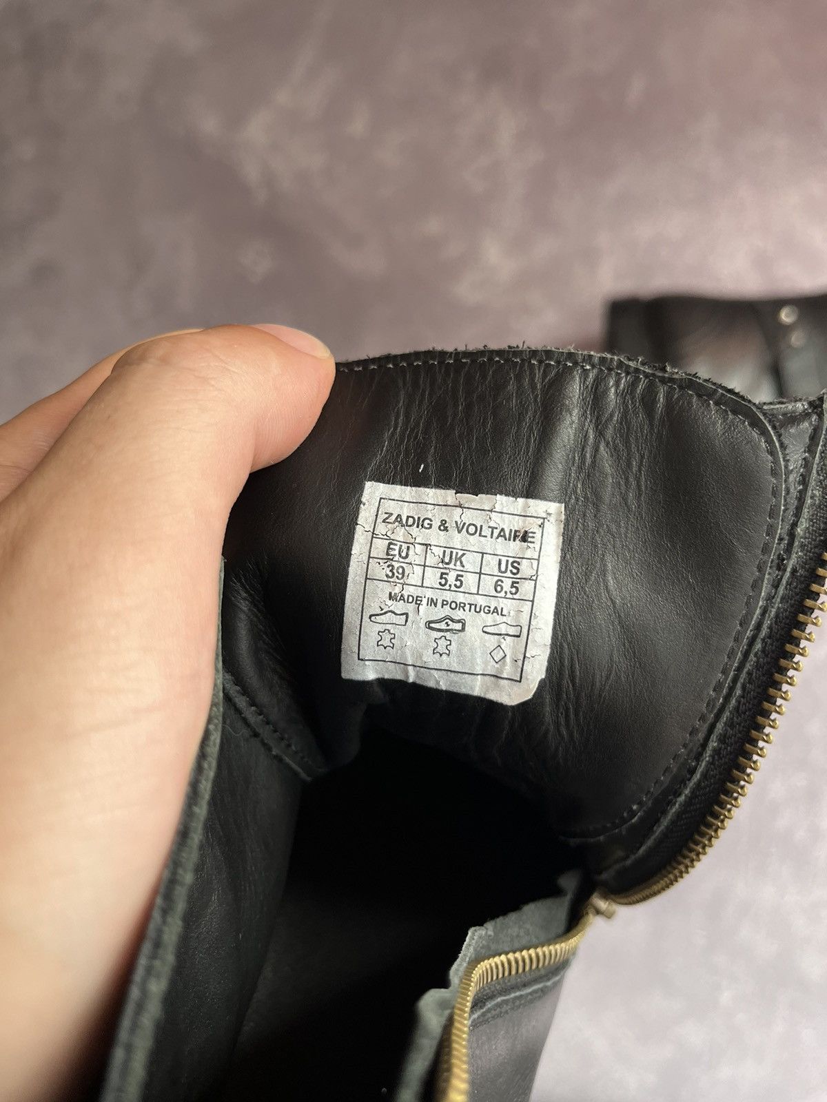 Zadig & Voltaire Zadig & Voltaire Leather Boots Black Size 39 Size US 6.5 / IT 36.5 - 9 Thumbnail