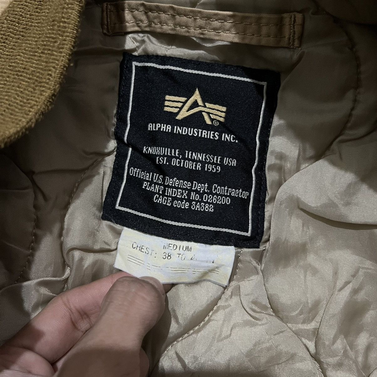 Alpha Industries × Vintage Alpha Industries MA-1 Bomber Jacket Size US M / EU 48-50 / 2 - 5 Thumbnail