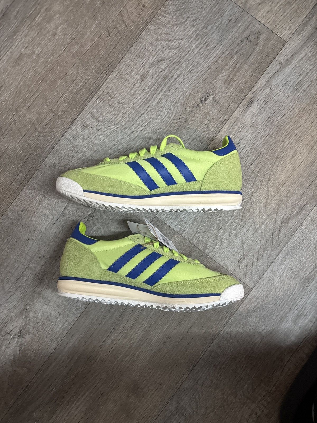 Adidas Adidas Sl’72 Electric green & blue Size US 7 / EU 40 - 2 Thumbnail