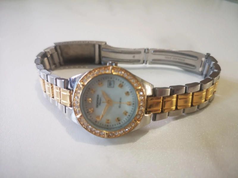 Designer Sekonda ladies two tone stainless steel bracelet watch Size ONE SIZE - 6 Thumbnail