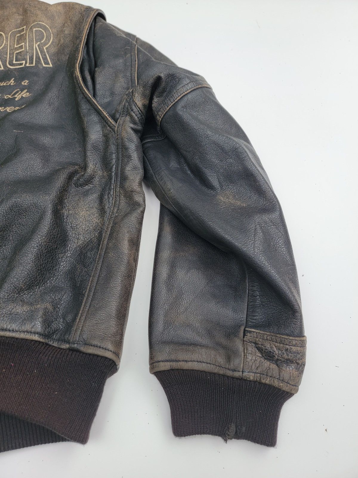 Leather ✅️Vintage Kushitani Leather Jacket Size US L / EU 52-54 / 3 - 6 Thumbnail