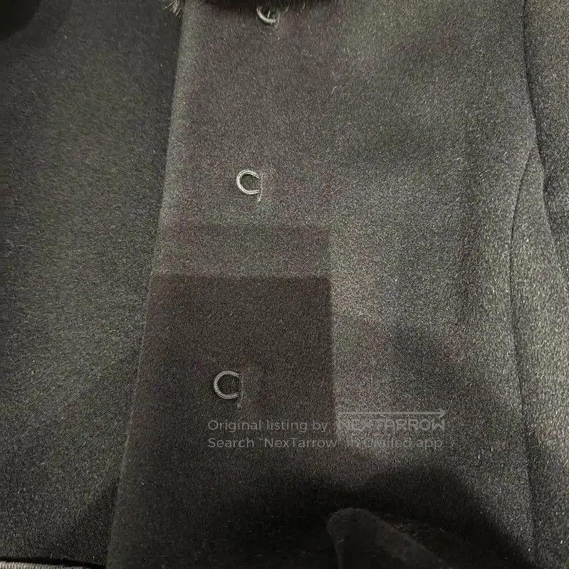 Prada Prada Black Women's Cardigan with Fur Trim. Size M / US 6-8 / IT 42-44 - 8 Thumbnail