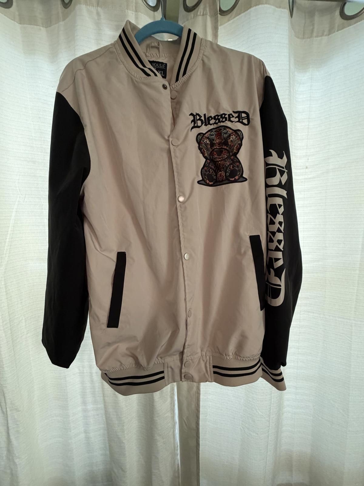 Other Seven Souls Black White Blessed Bomber Teddy Bear Jacket XL Size US XL / EU 56 / 4 - 1 Thumbnail