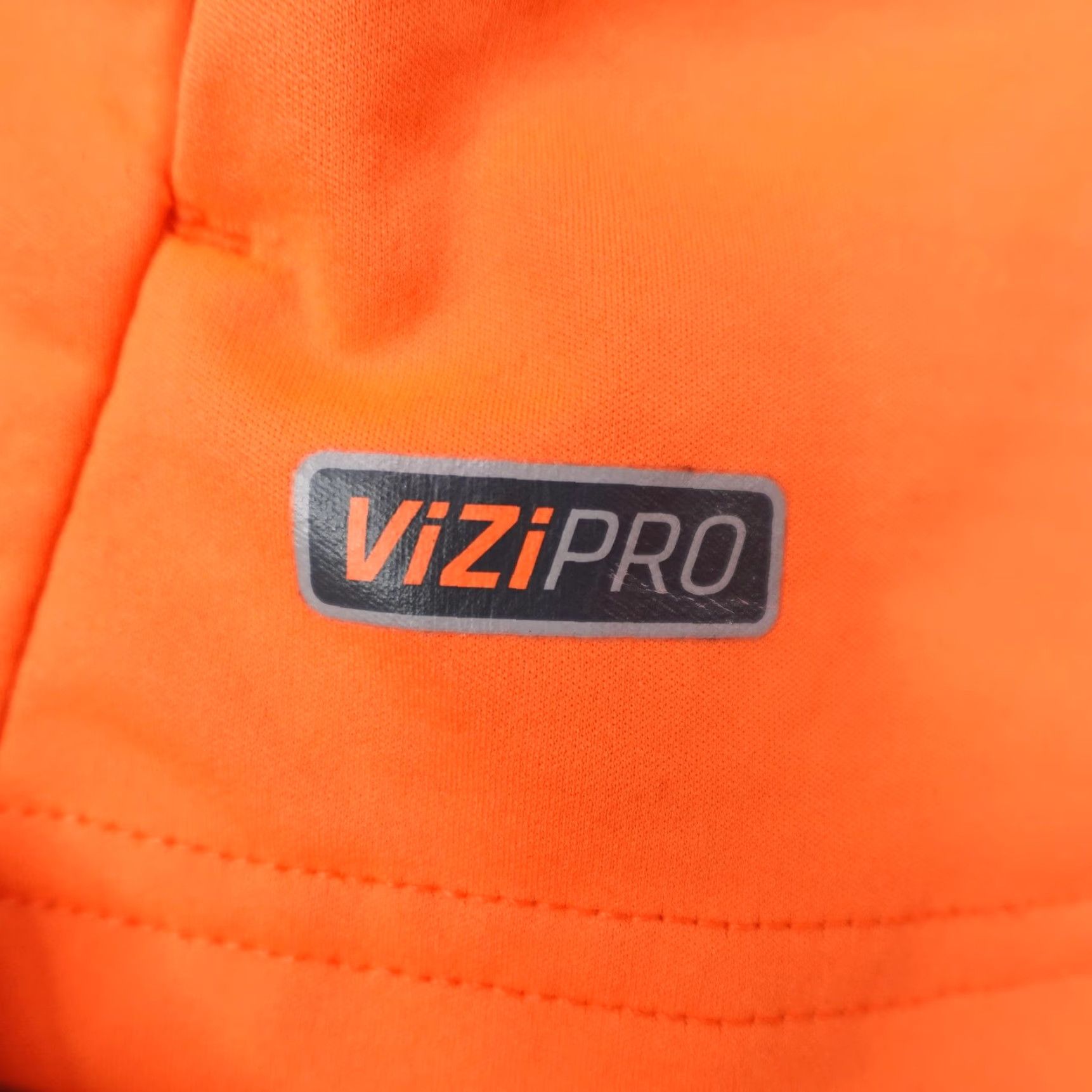 Saucony Saucony Jacket Mens XL Orange ViZiPRO Softshell Running Windbreaker Zip Up Coat Size US XL / EU 56 / 4 - 5 Thumbnail