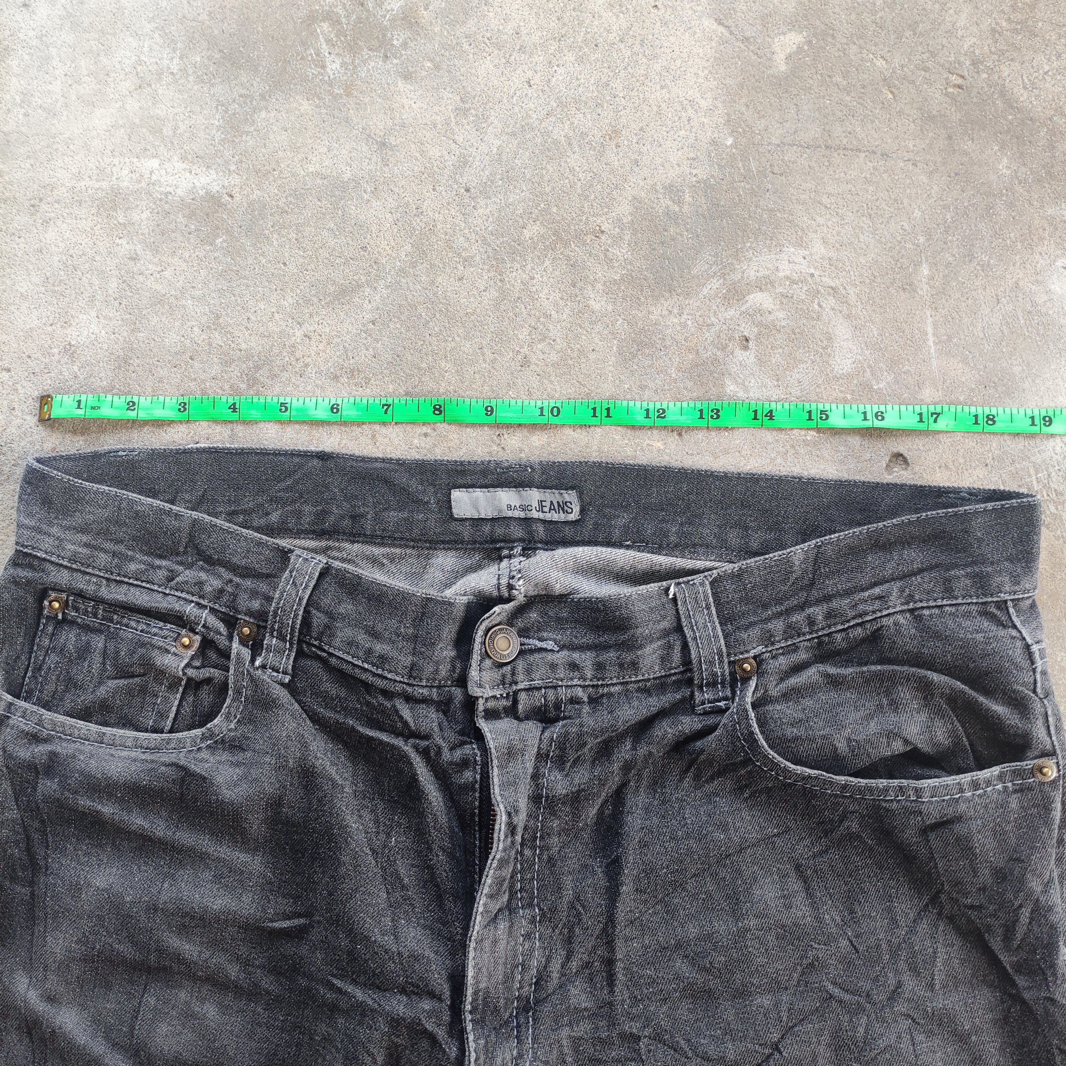 Japanese Brand Vintage Japanese Basic Jeans Brand Baggy Jeans Faded pants Size US 38 / EU 54 - 6 Thumbnail