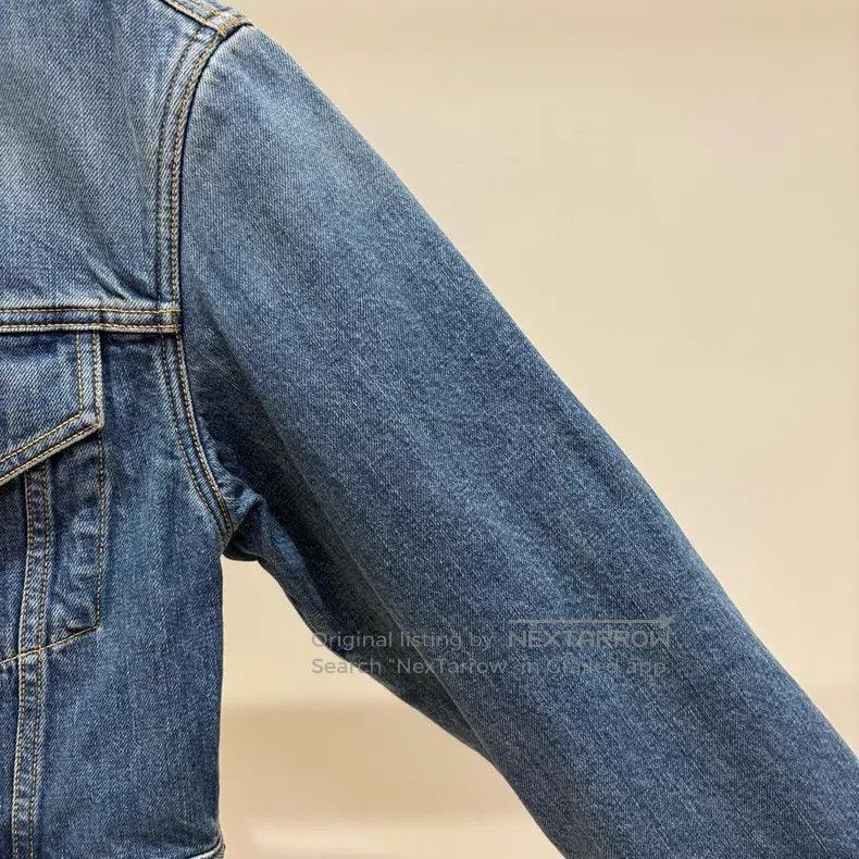 Louis Vuitton Louis Vuitton Solid Lapel Cropped Fit Long Sleeve Jacket Size XS / US 0-2 / IT 36-38 - 4 Thumbnail