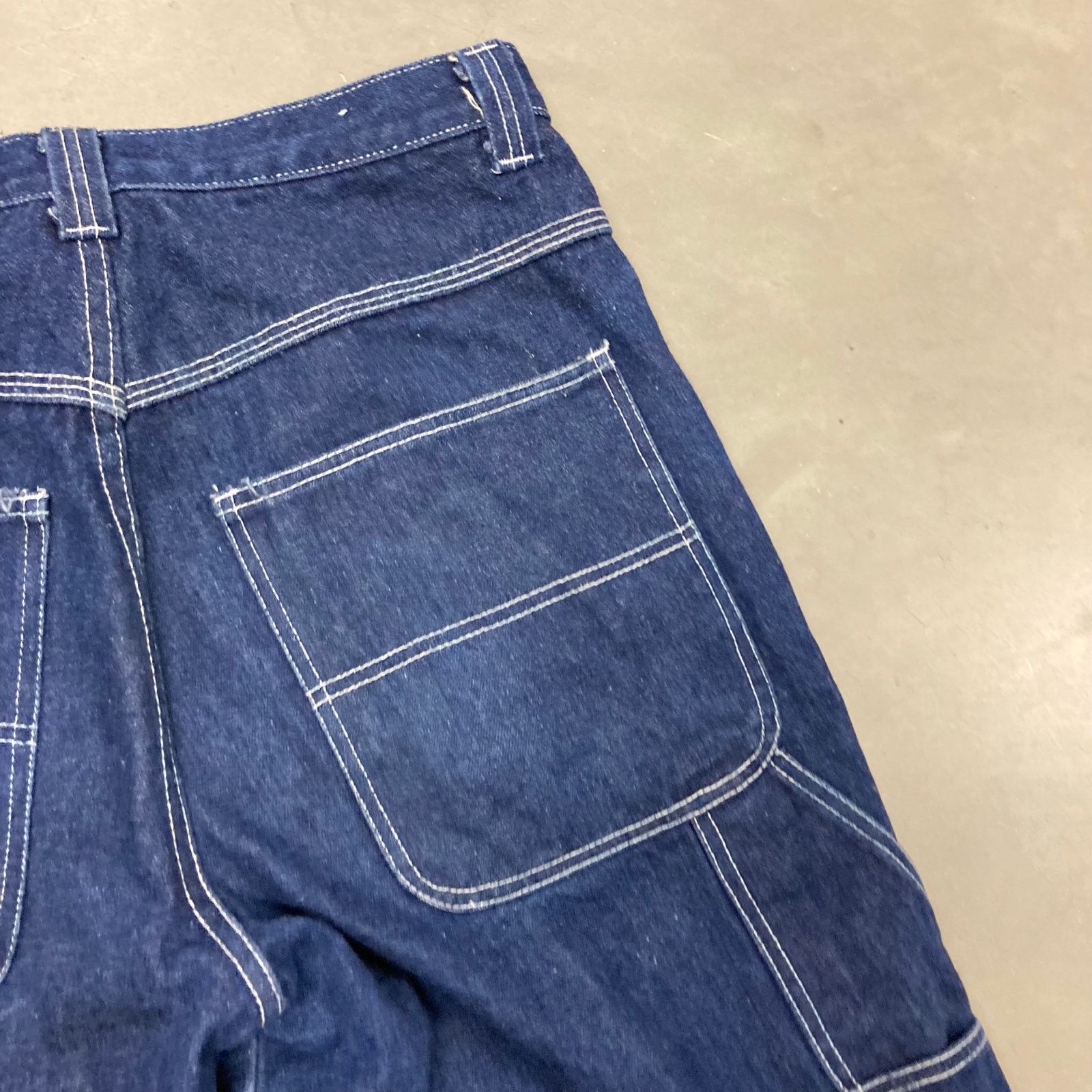 Vintage vintage baggy y2k carpenter jeans 34x31 Size US 34 / EU 50 - 4 Thumbnail
