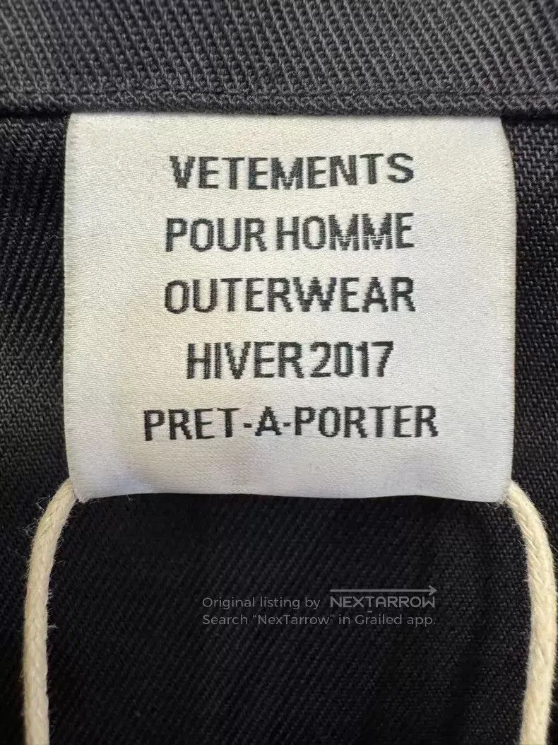Vetements VETEMENTS Autumn and Winter Work Jacket Size US XS / EU 42 / 0 - 3 Thumbnail