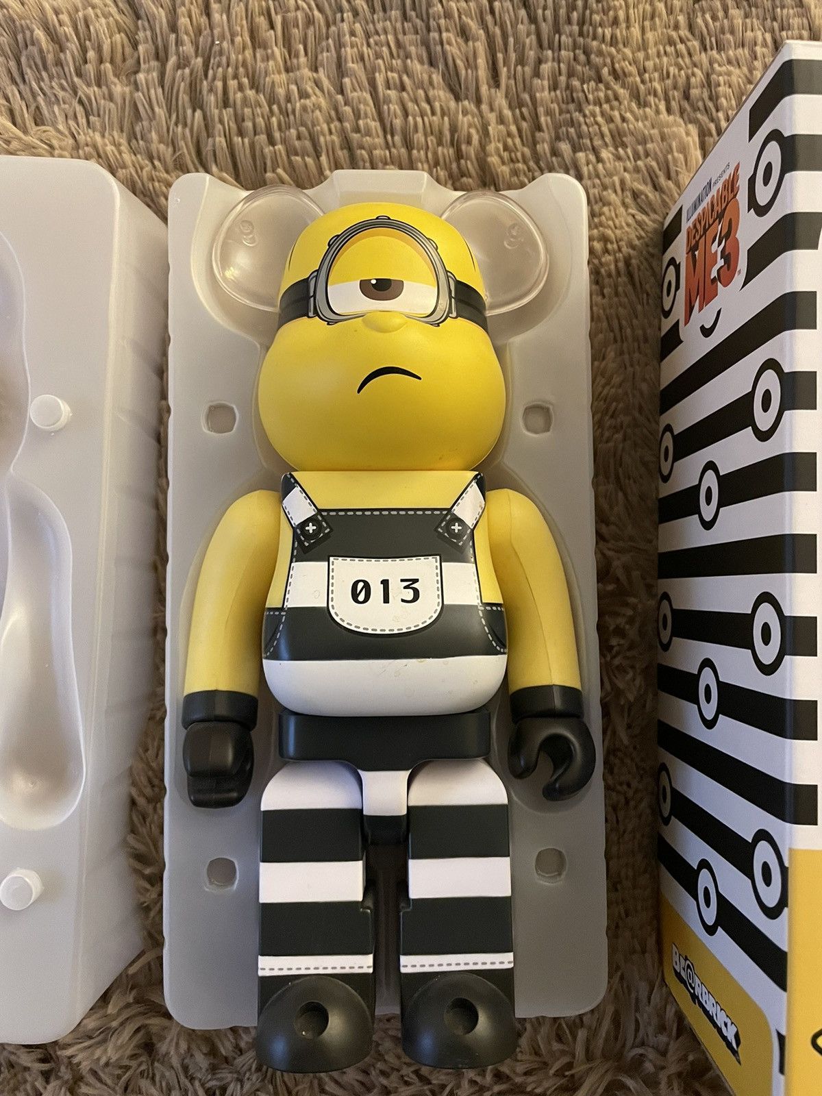 image of Medicom Bearbrick “Mel” in Yellow, Men's