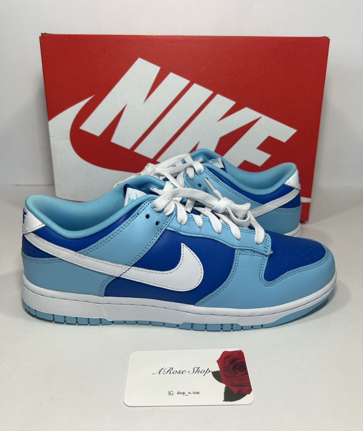 Nike Nike Dunk Low Retro QS ‘Argon’ (DM0121 400) Shoes Size: 9.5 Size US 9.5 / EU 42-43 - 1 Thumbnail