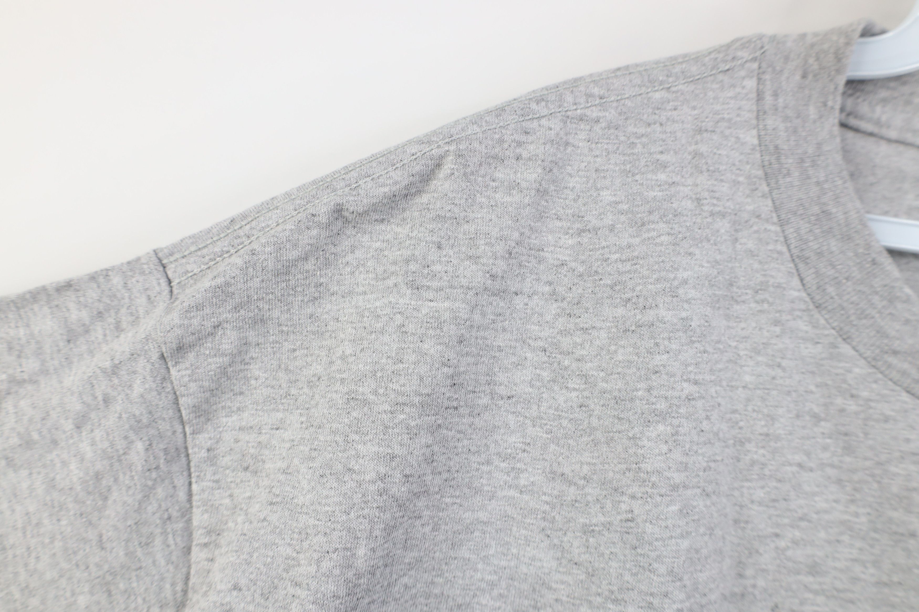 Vintage Vintage 90s University of Michigan Short Sleeve T-Shirt Gray Size US L / EU 52-54 / 3 - 6 Thumbnail
