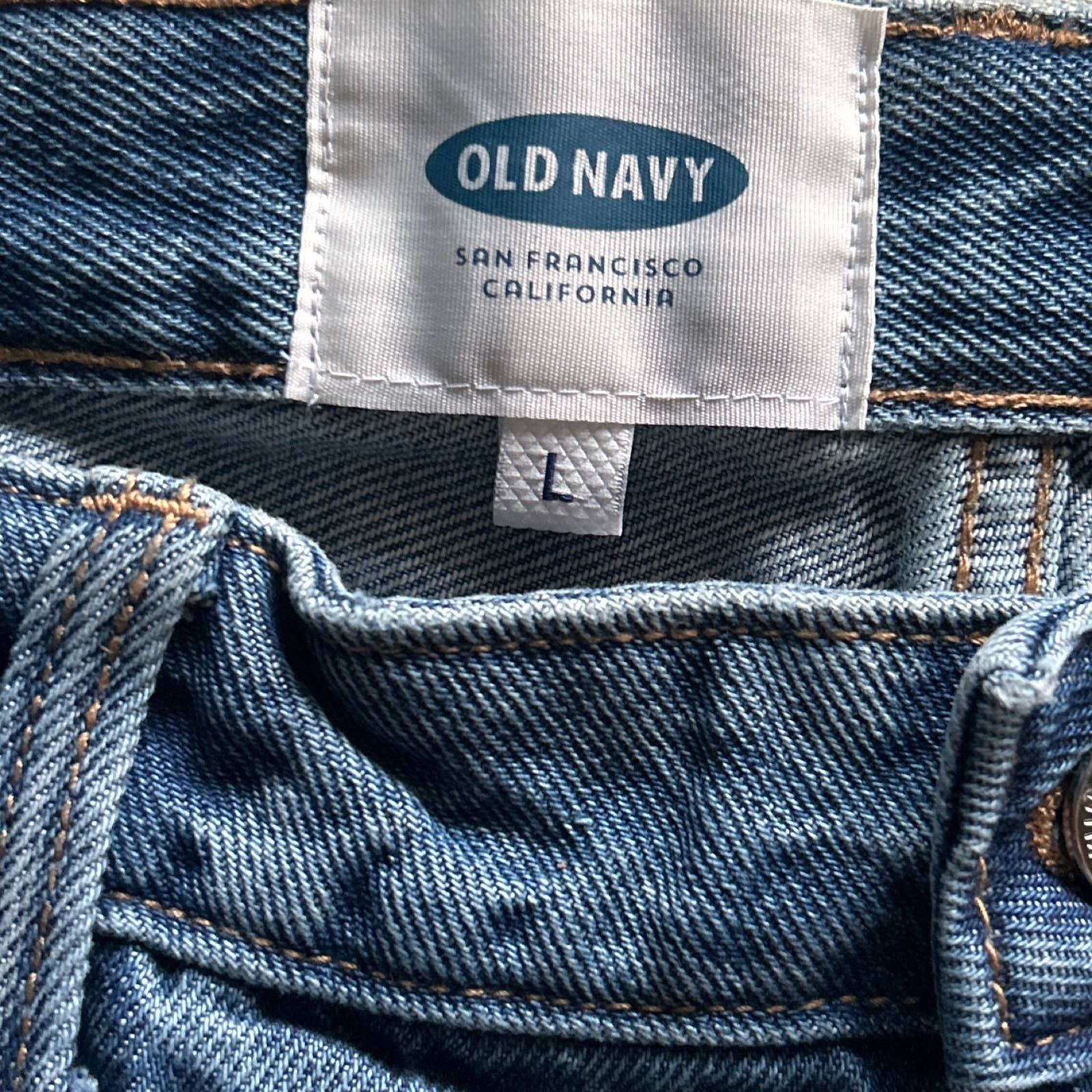 Old Navy Old Navy Womens Distressed Blue Jeans Large Size 30" / US 8 / IT 44 - 6 Thumbnail