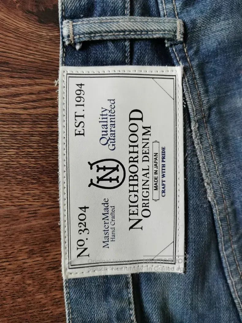 Neighborhood Neighborhood size XL King of Denim, Blue, Cat-whisker, Dis Size US 27 - 5 Thumbnail