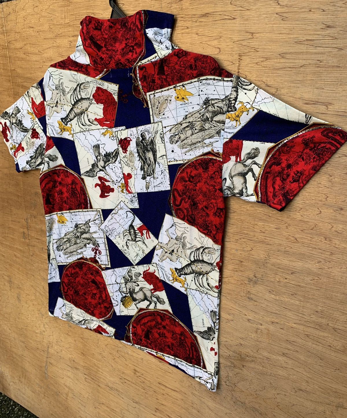 Art Comes First La Salmarie D’or Turtle Neck Zodiac Multicolor Unisex Shirt Size US M / EU 48-50 / 2 - 7 Thumbnail