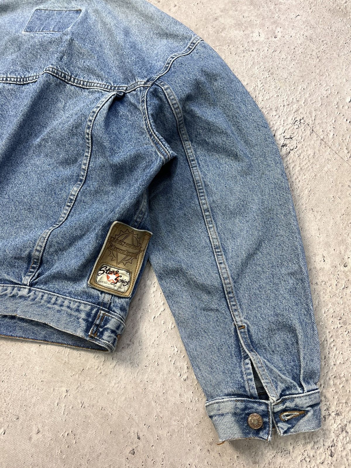 Diesel × Japanese Brand Diesel Distressed Denim Trucker boxy Jacket Size US M / EU 48-50 / 2 - 9 Thumbnail