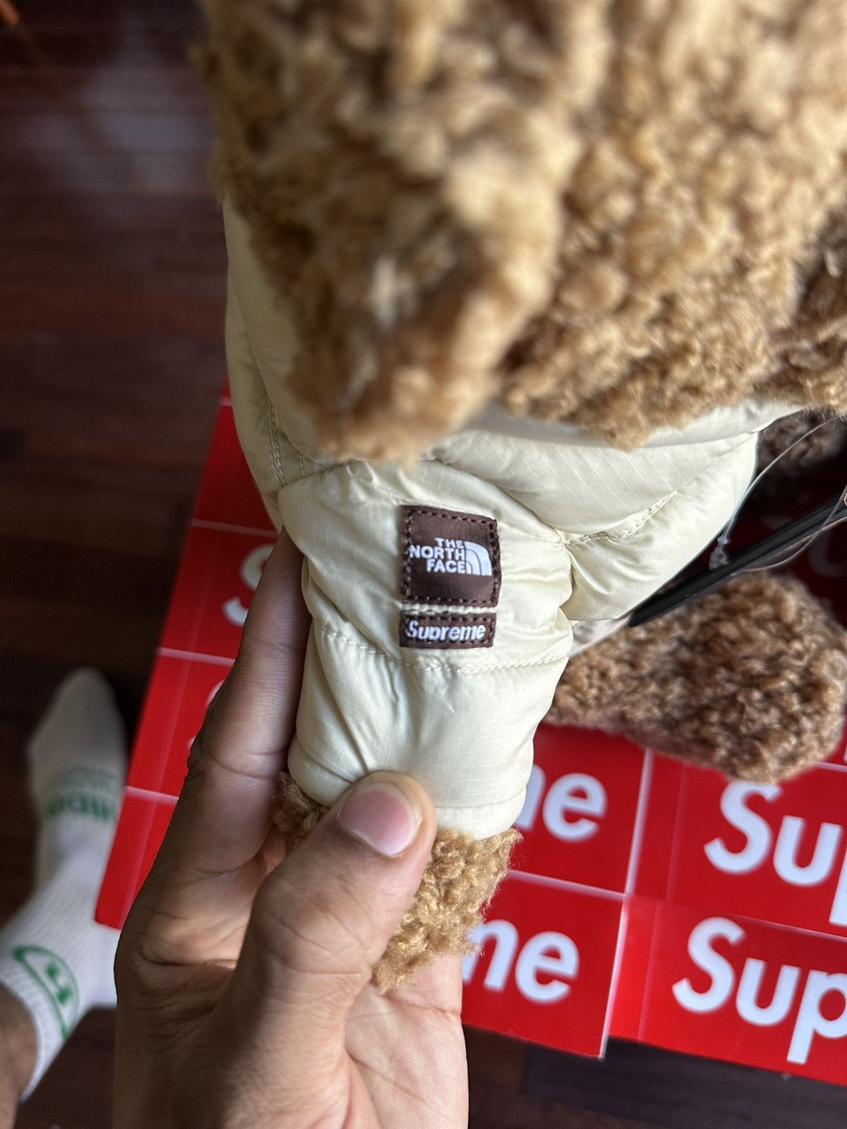Supreme × The North Face Supreme x North Face Stuffed Bear | Grailed 
