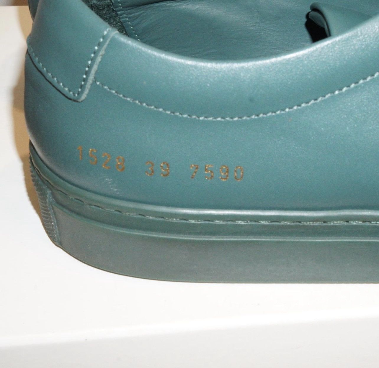 Common Projects COMMON PROJECTS Original Green Achilles Low Sneakers Size US 7 / EU 40 - 4 Thumbnail